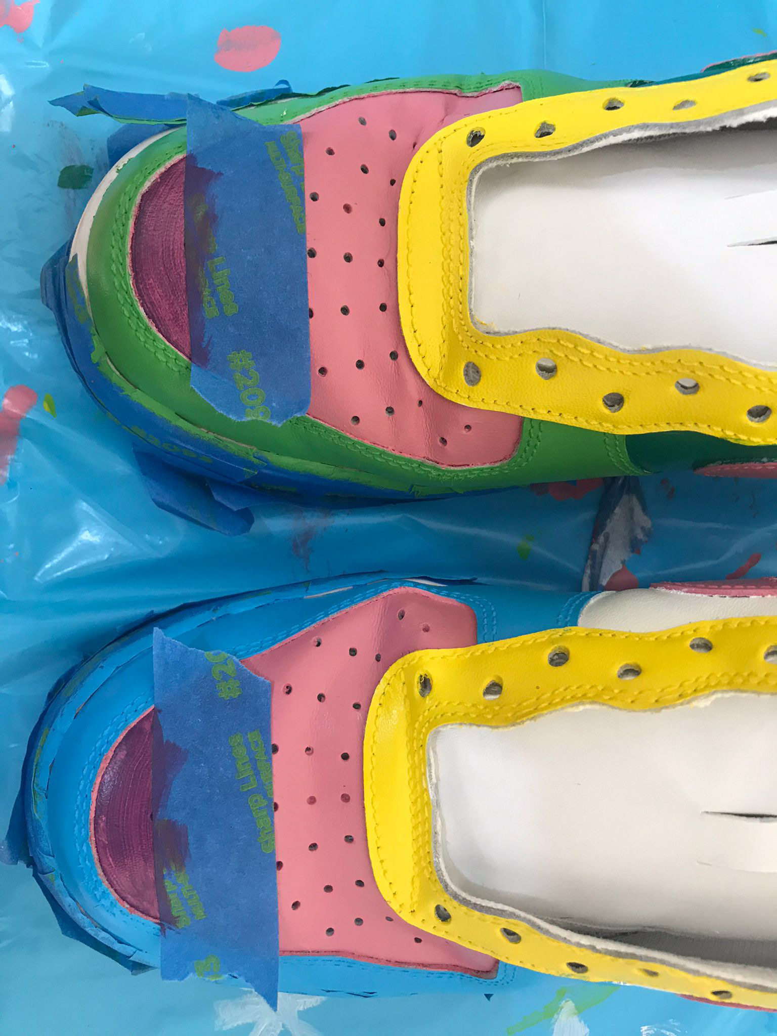 Customized Sneakers by Anisa Ozalp