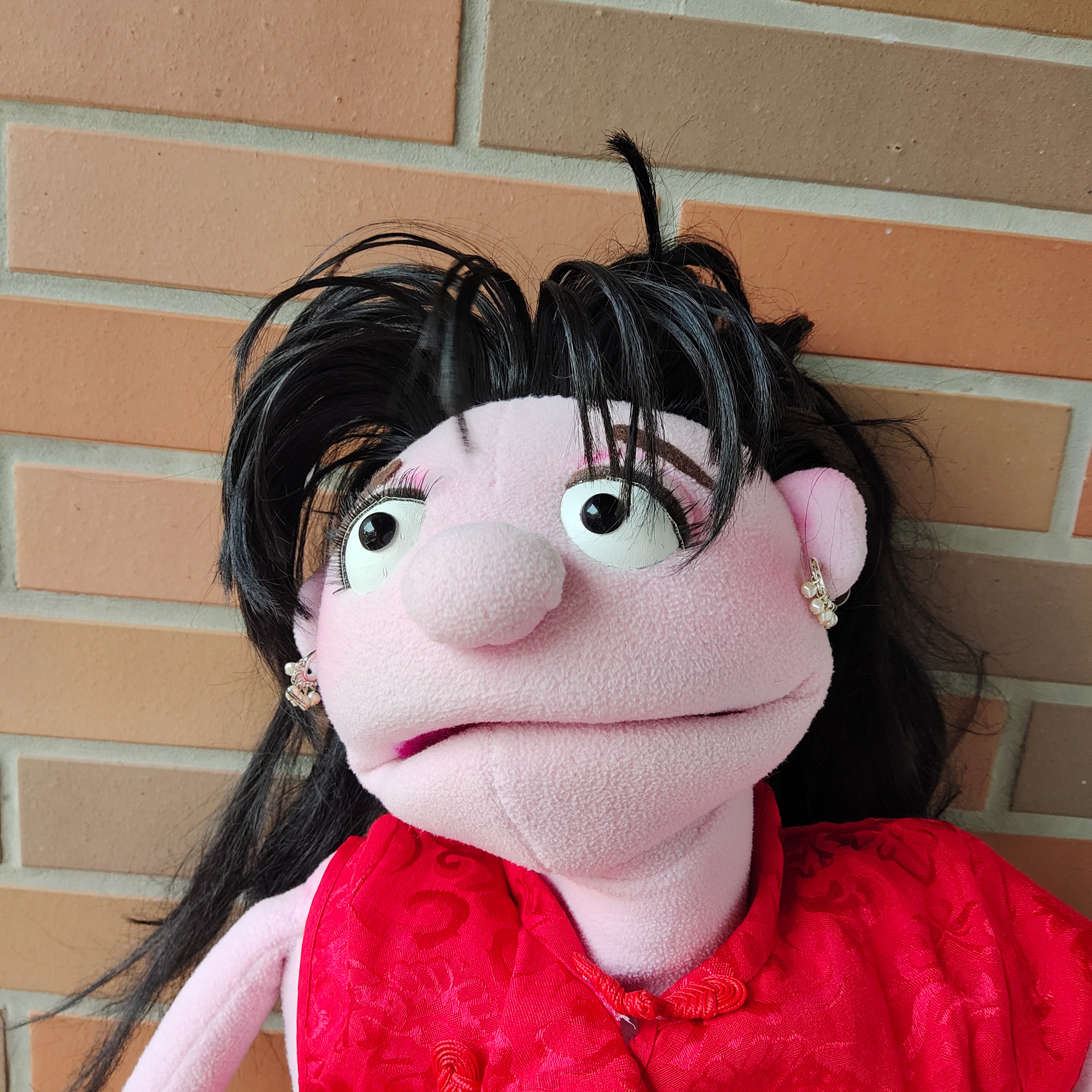 Puppet Chinese dress - Monica The Puppet