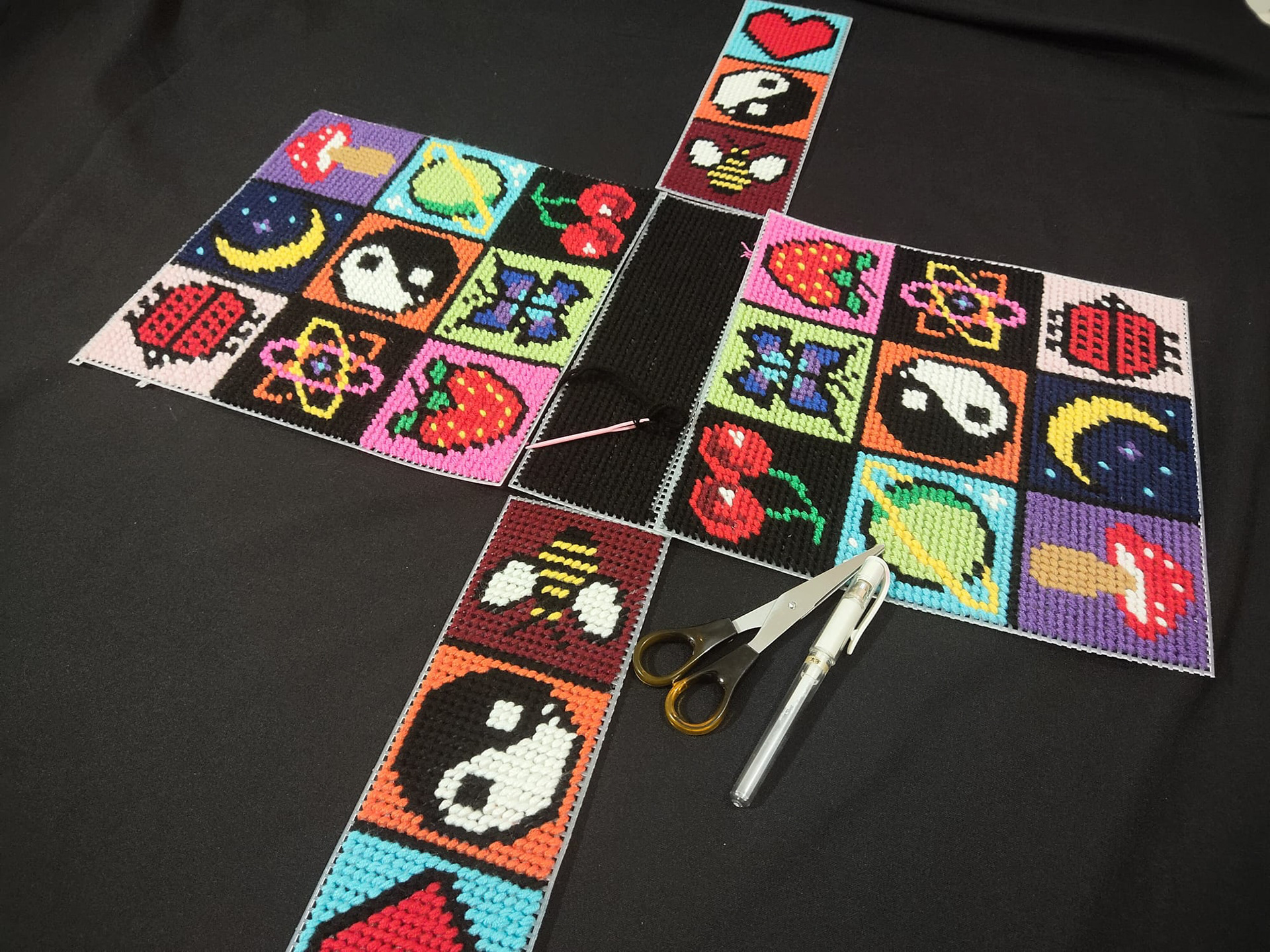 Cross Stitch Unif Bag Lining