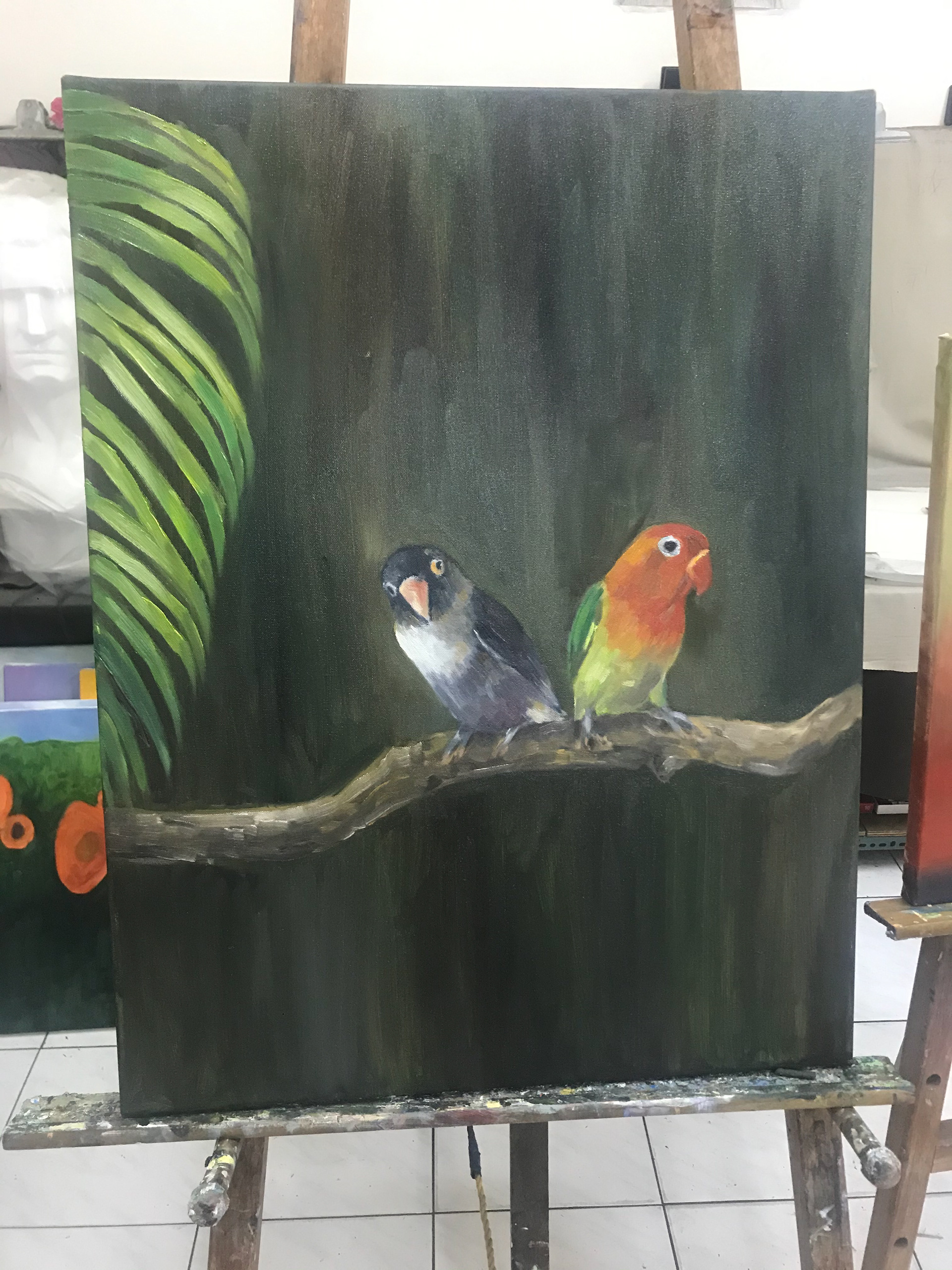 My Lovebirds: Berry & Mango