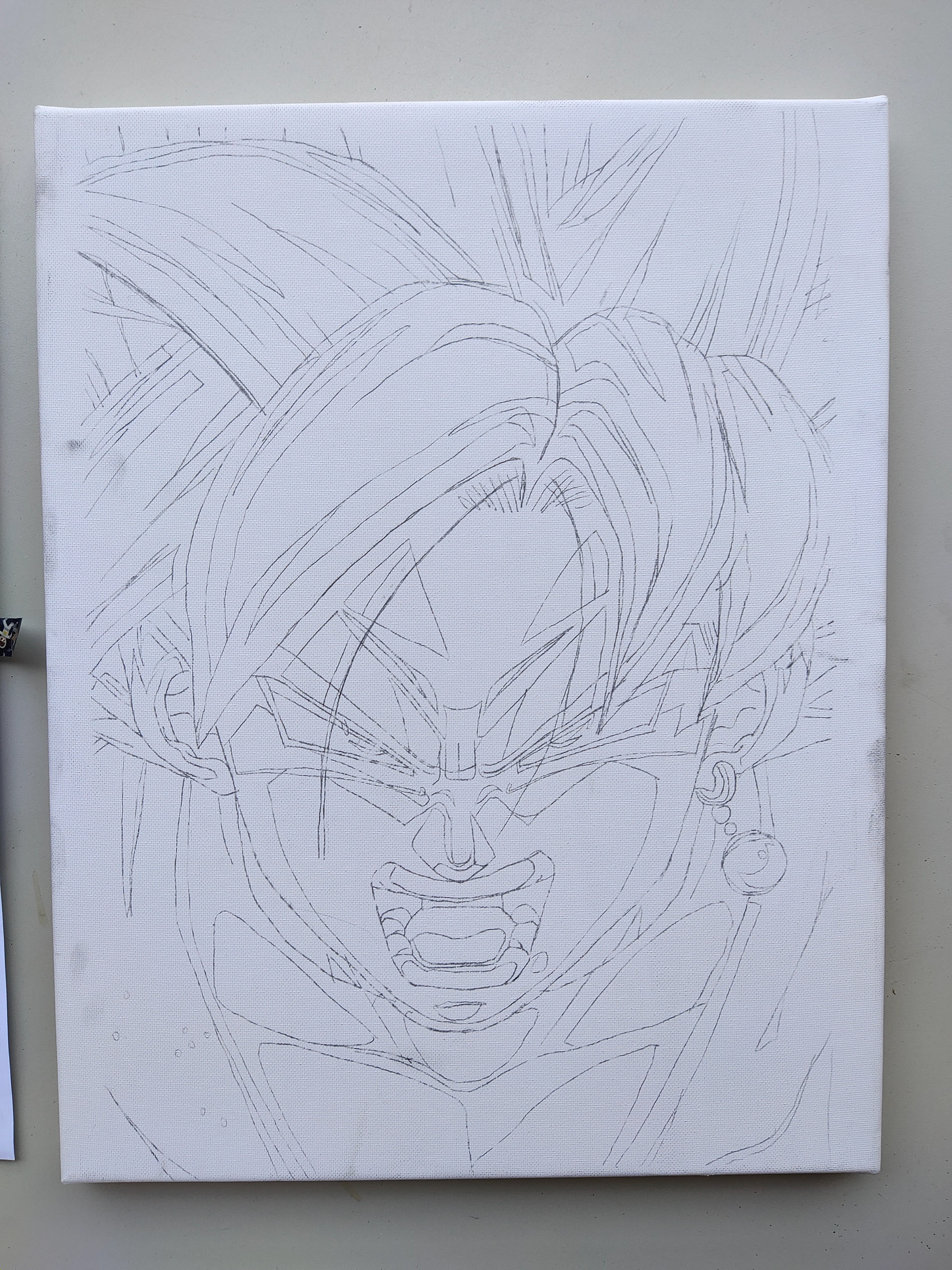 Goku Black Rose Tracing Method
