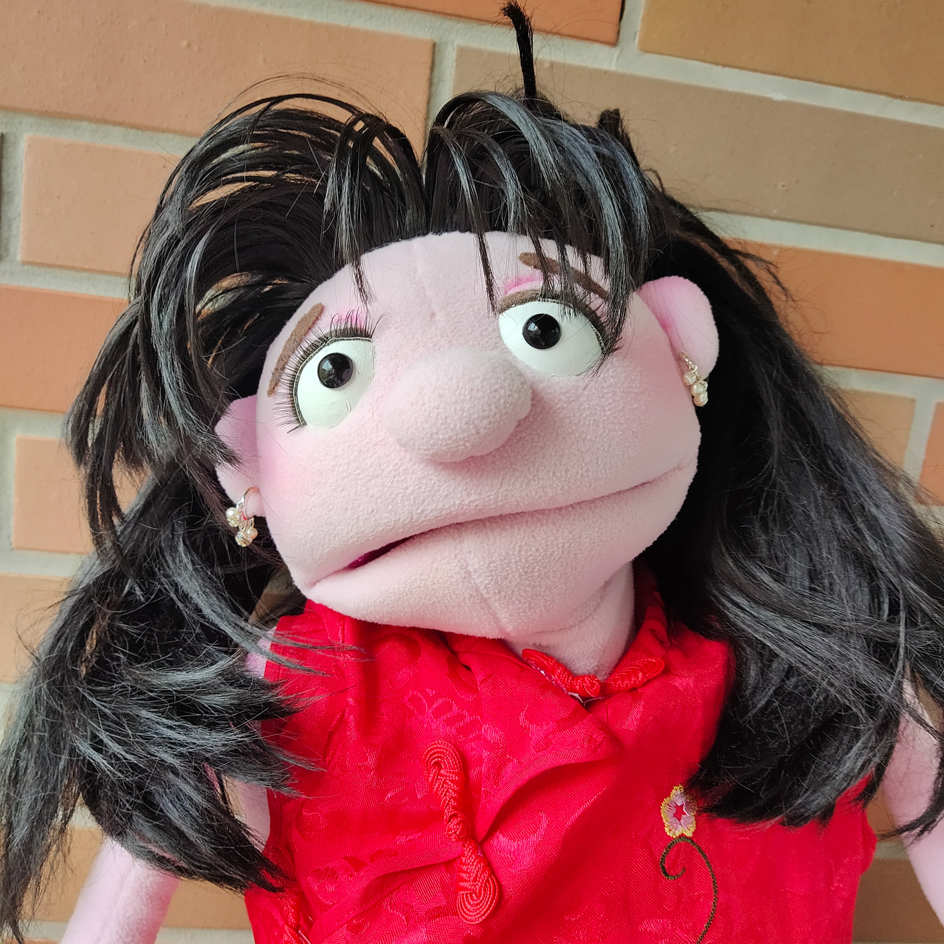 Puppet Chinese dress - Monica The Puppet