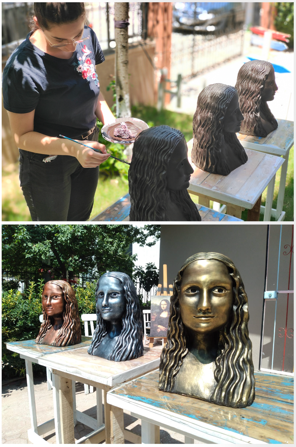 Mona Lisa Installation Art