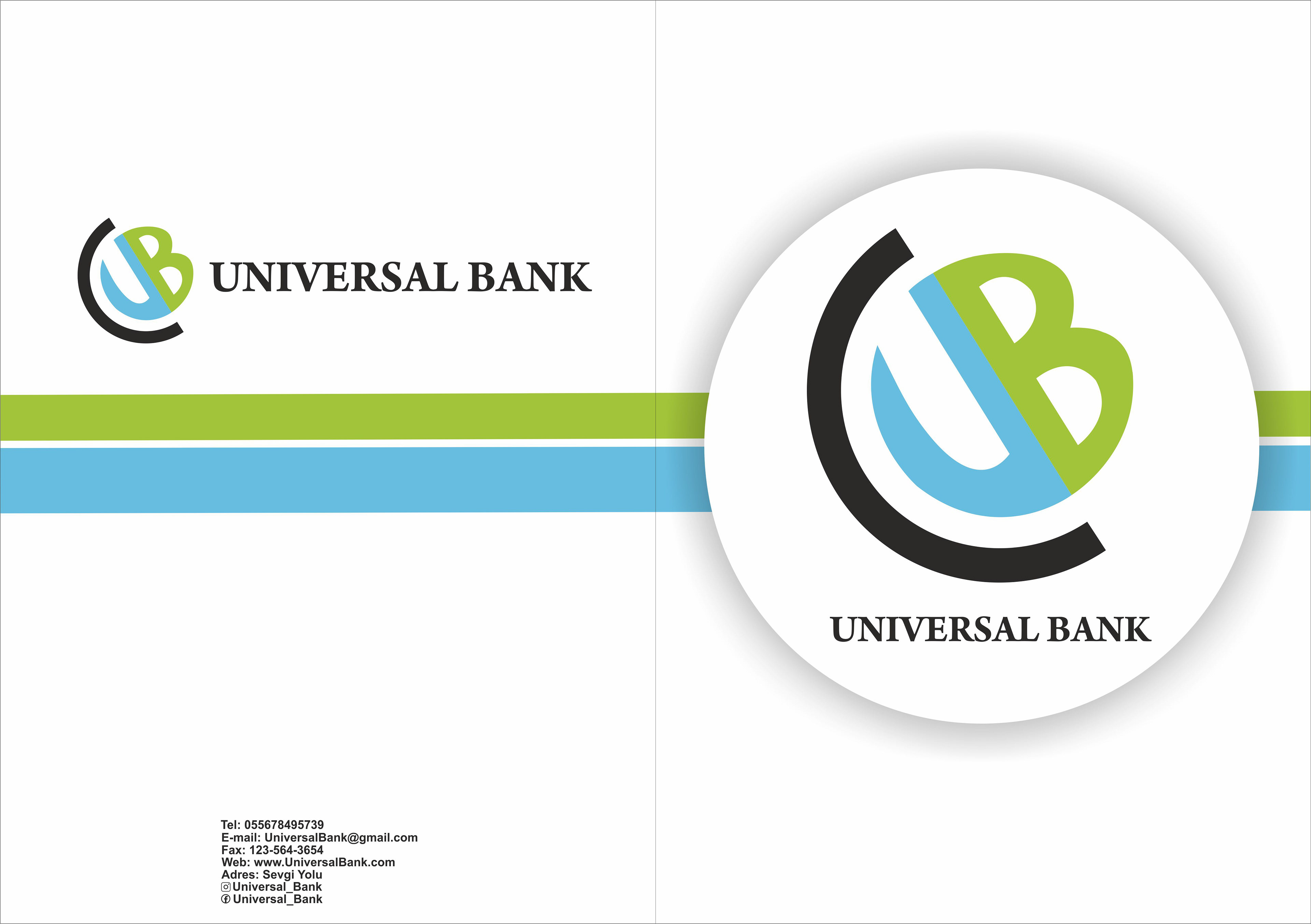 Universal Bank Designs by Anisa Ozalp