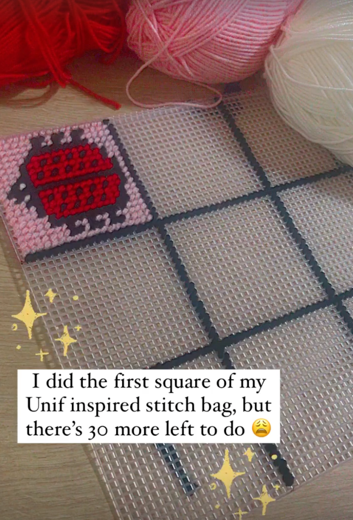 Unif inspired stitch bag