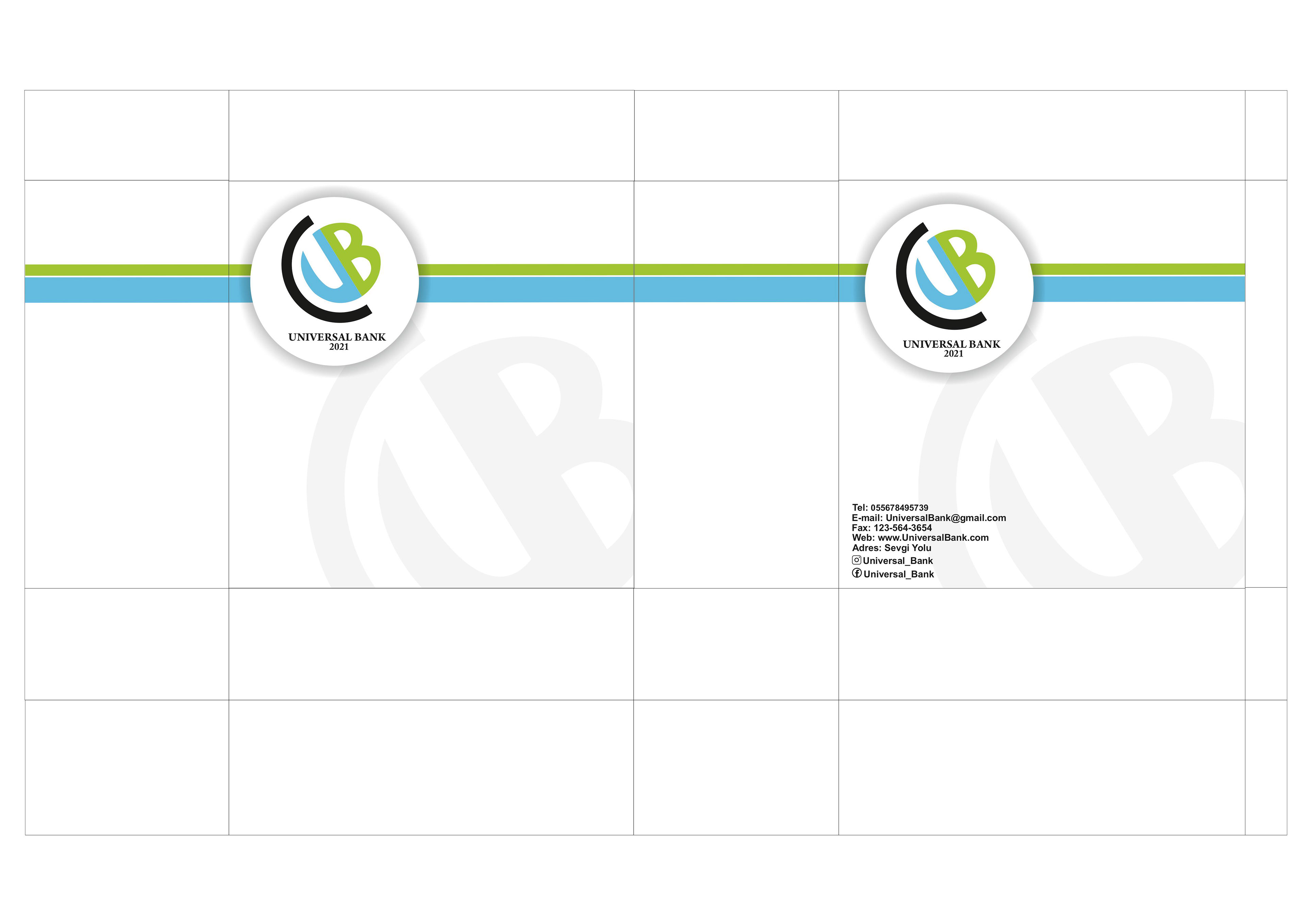 Universal Bank Designs by Anisa Ozalp