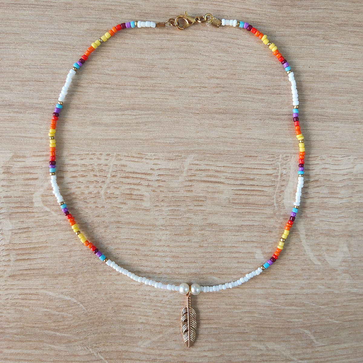 Native American Feather Beads