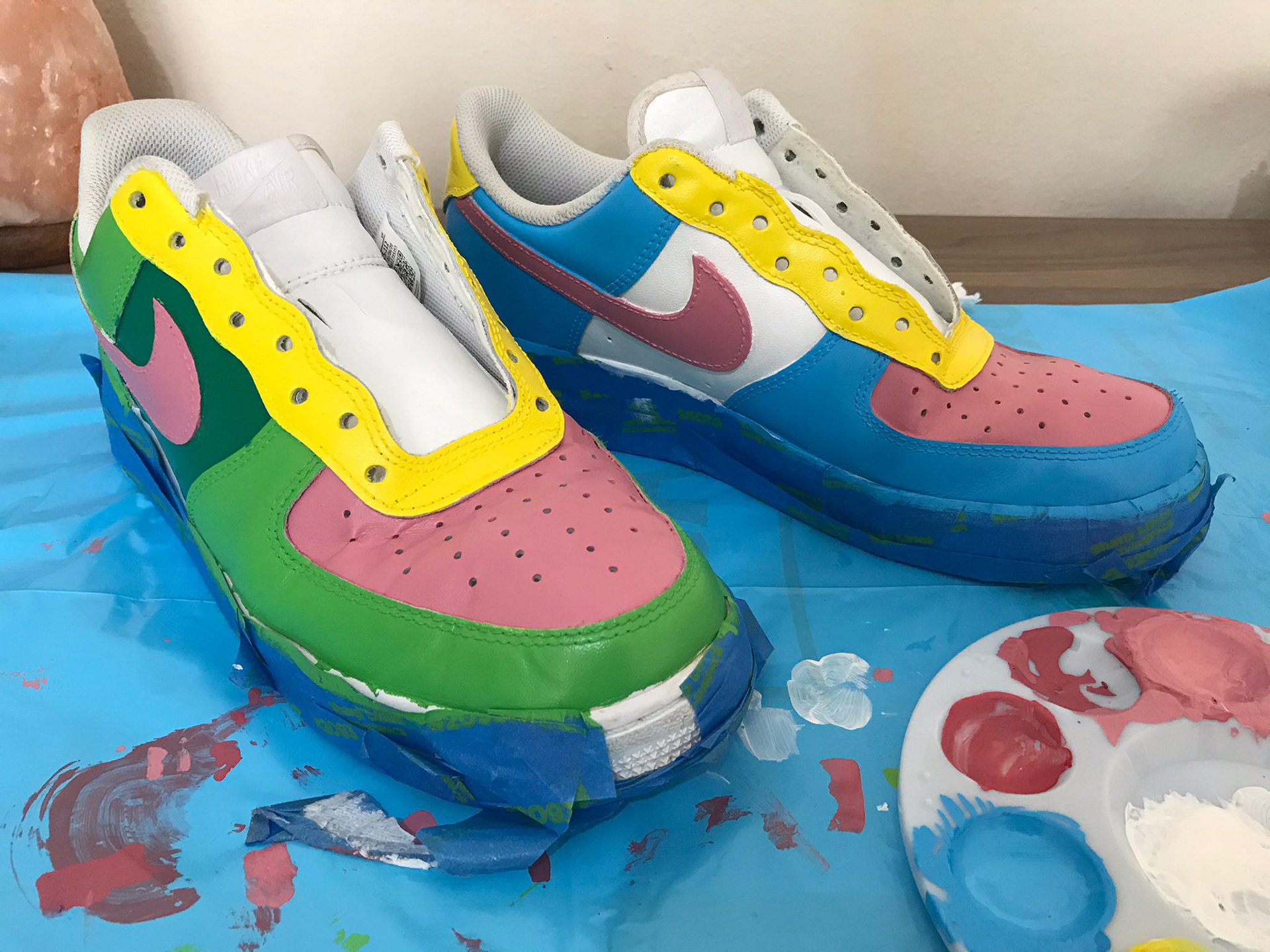 Customized Sneakers by  Anisa Ozalp