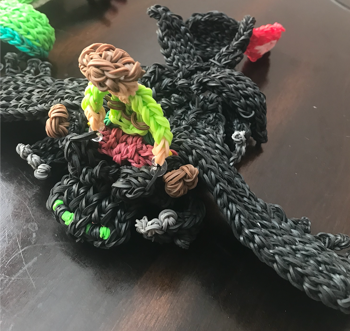 Cortney Nicole HTTYD Design Rainbow Loom