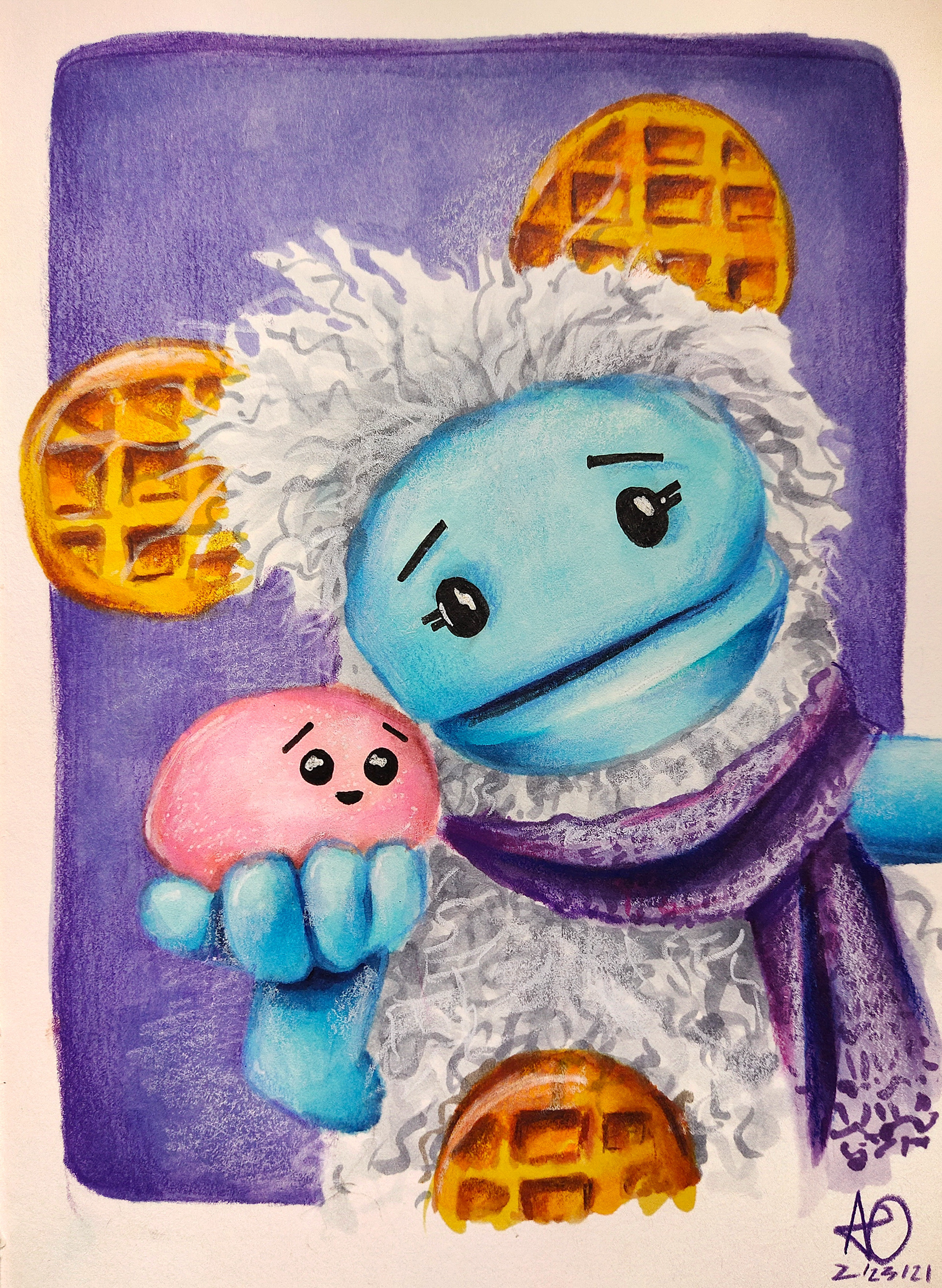 Waffles + Mochi