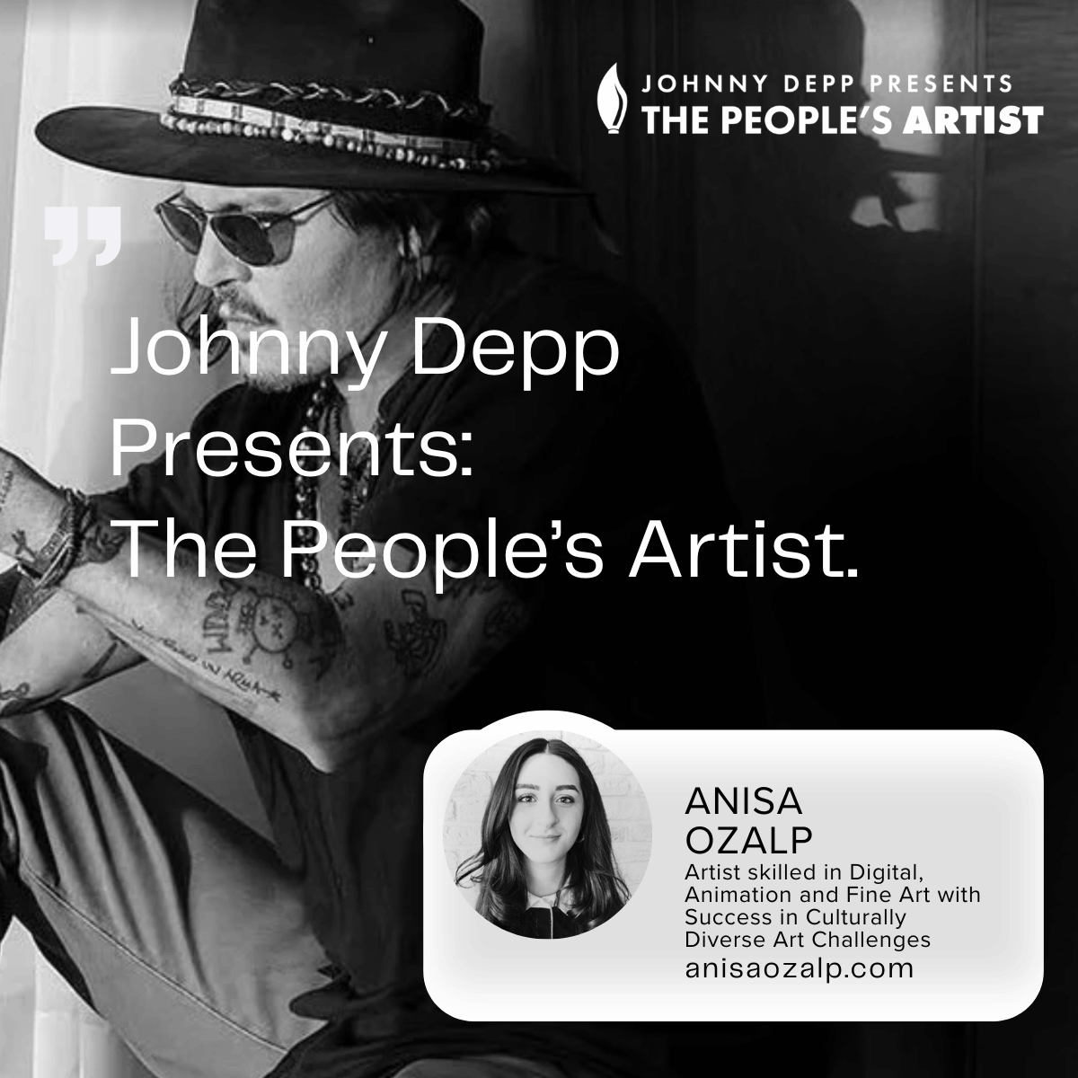 Johnny Depp Presents The People’s Artist