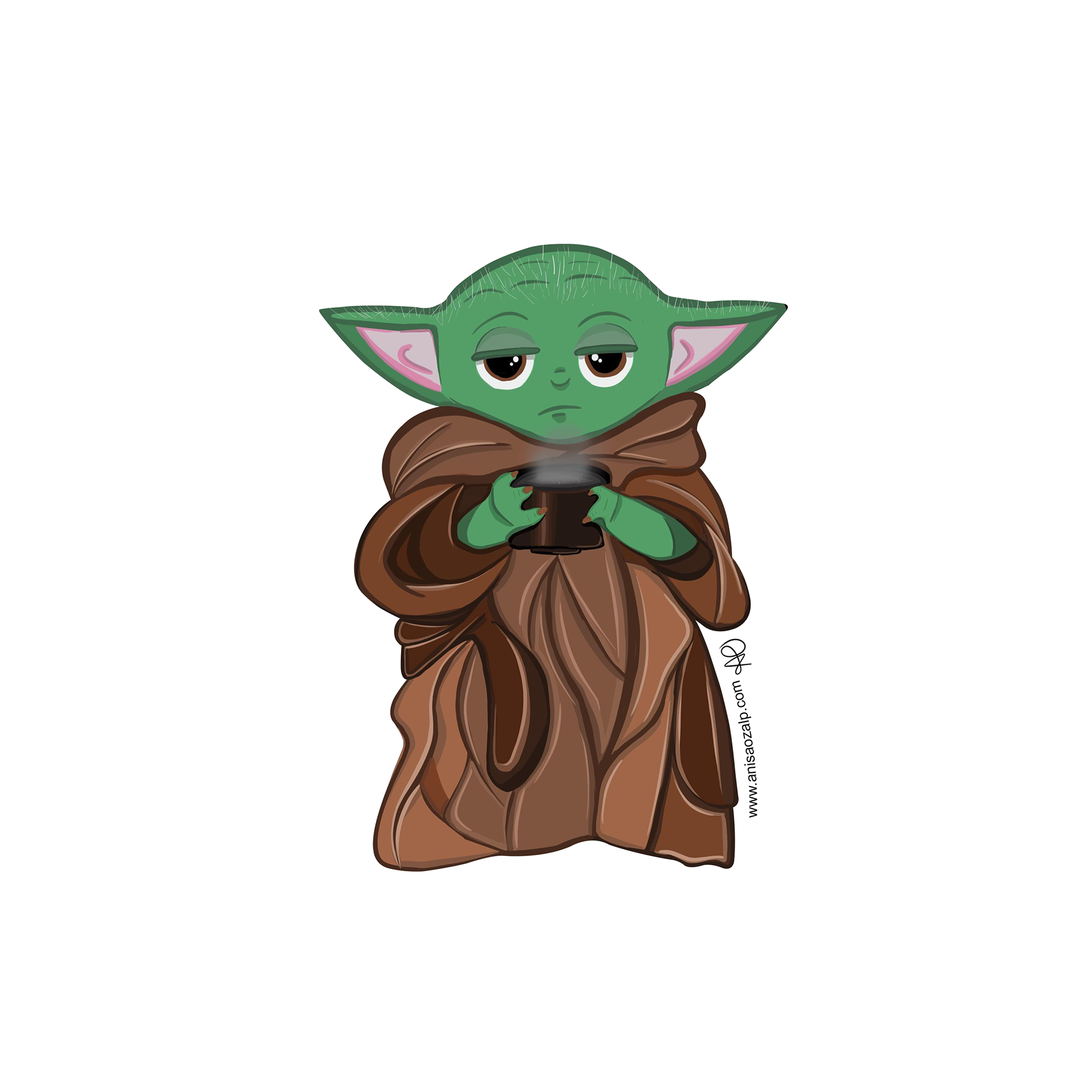 Yoda Sticker