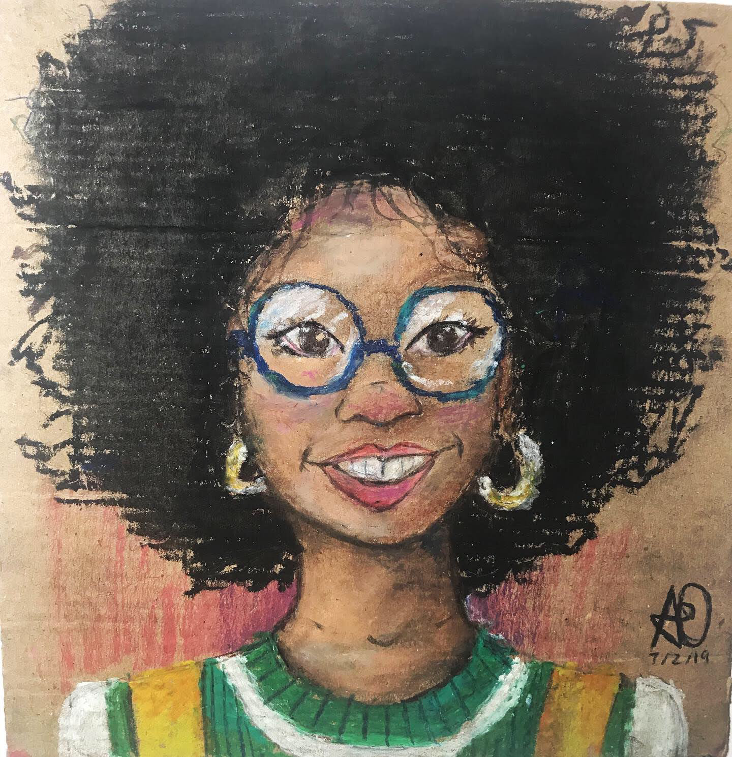 African-American GIrl Portrait