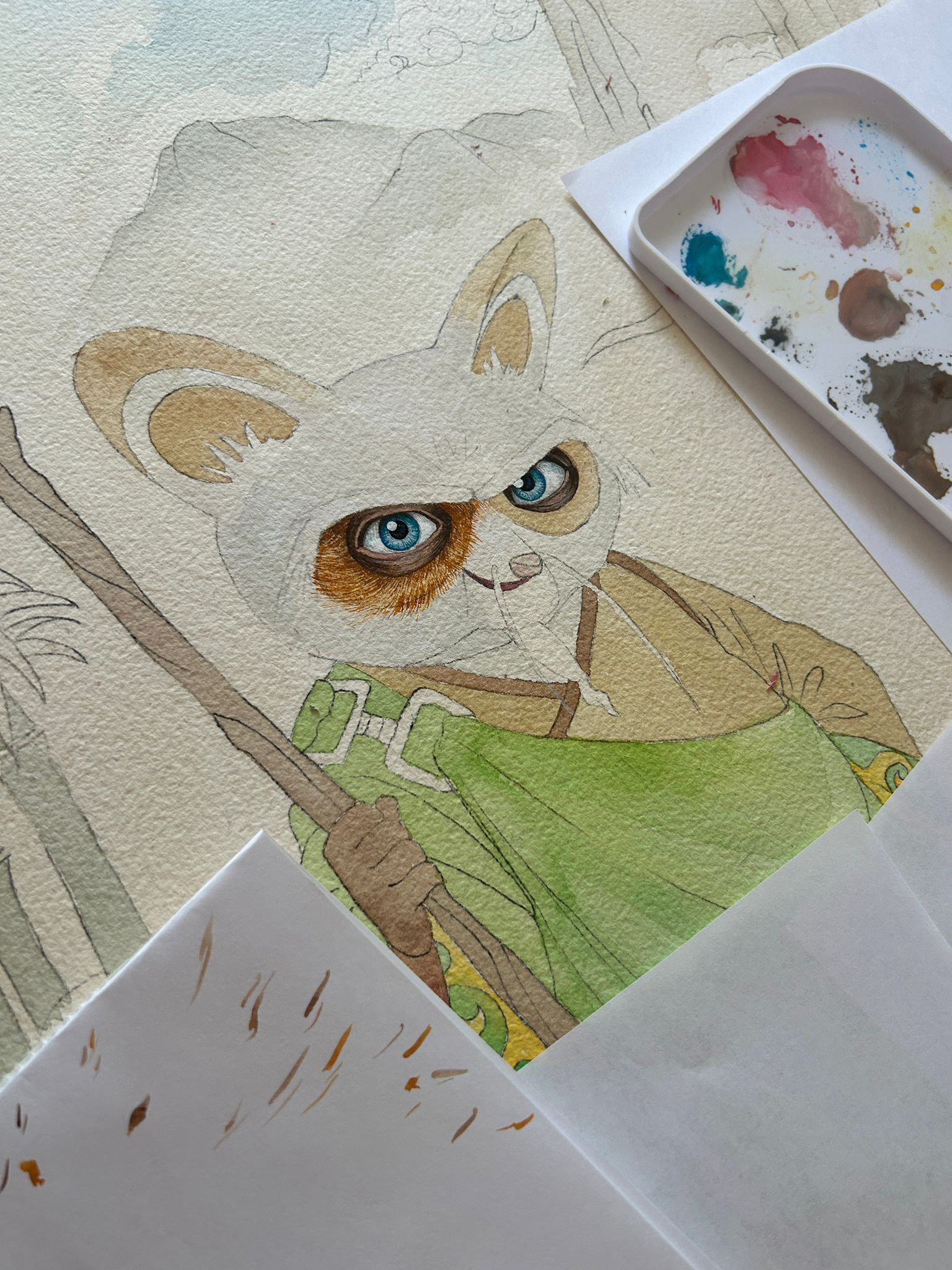 Facial detail process