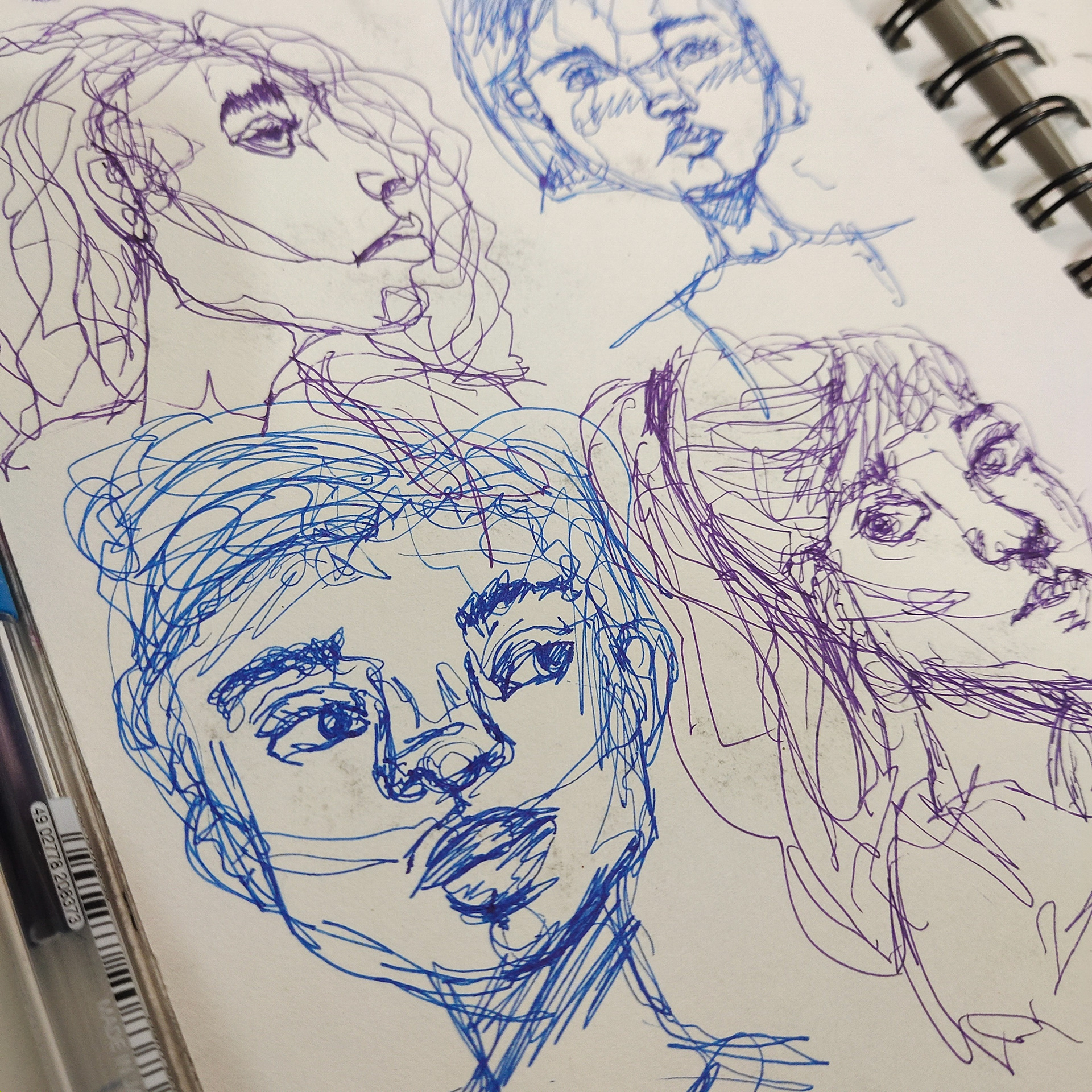 Continuous Line Portrait Challenge
