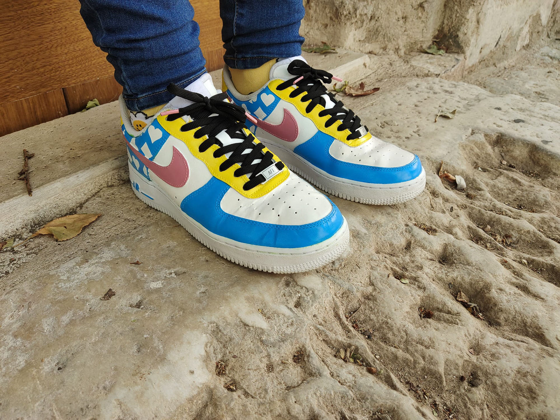 Customized Sneakers by Anisa Ozalp