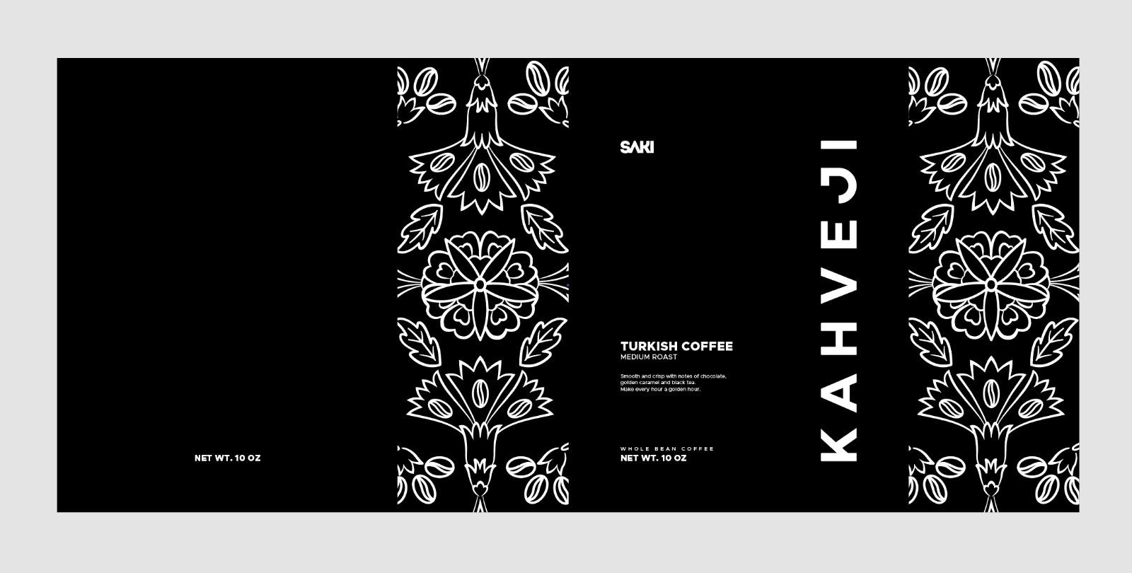 Kahveji Black Tezhip Packaging