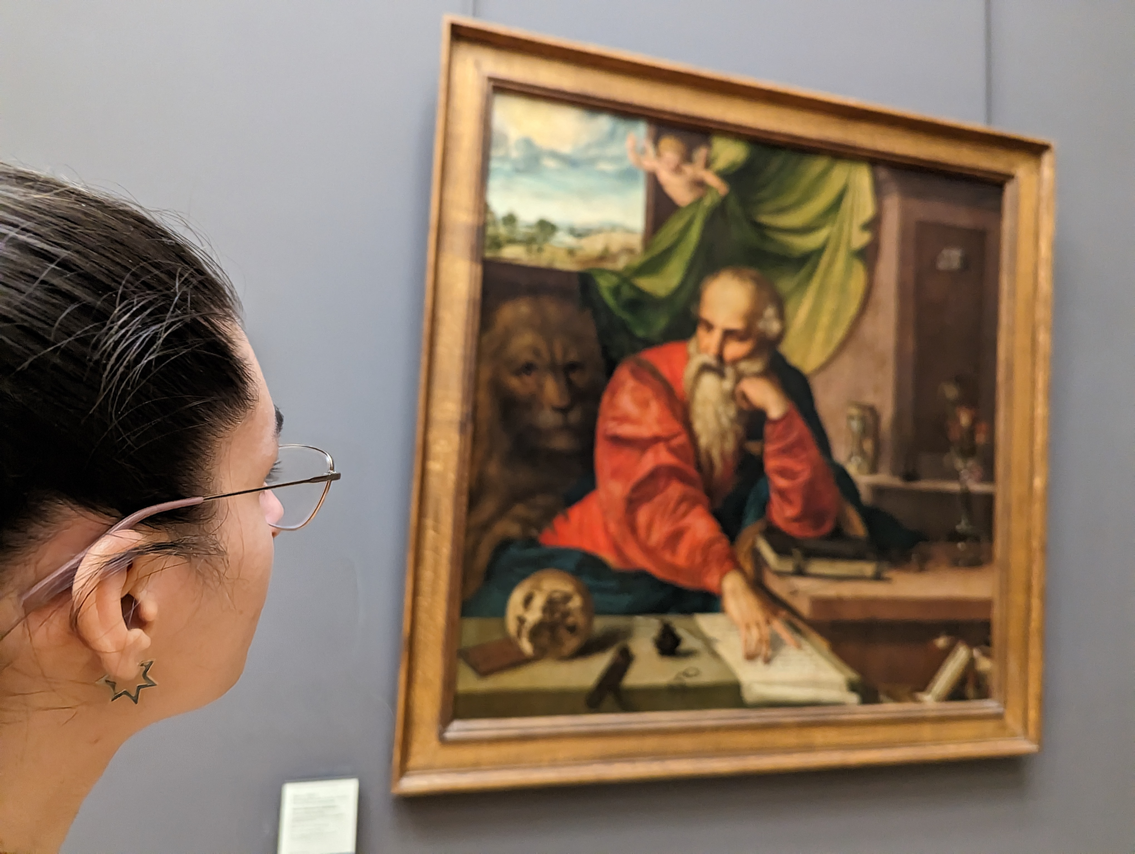 Saint Jerome Meditating