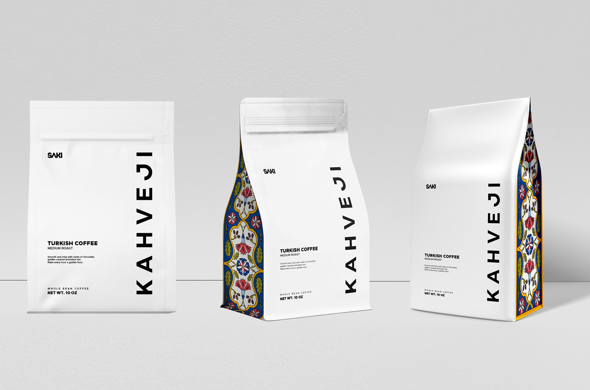 Kahveji White Tezhip Packaging