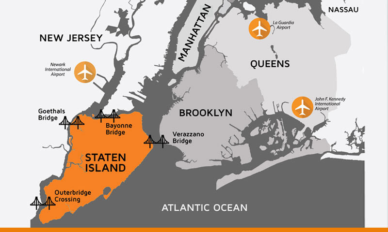 Staten Island Map
