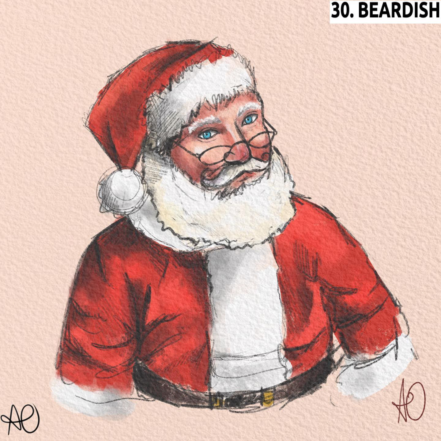 Saint Nicholas, Kris Kringle Portrait