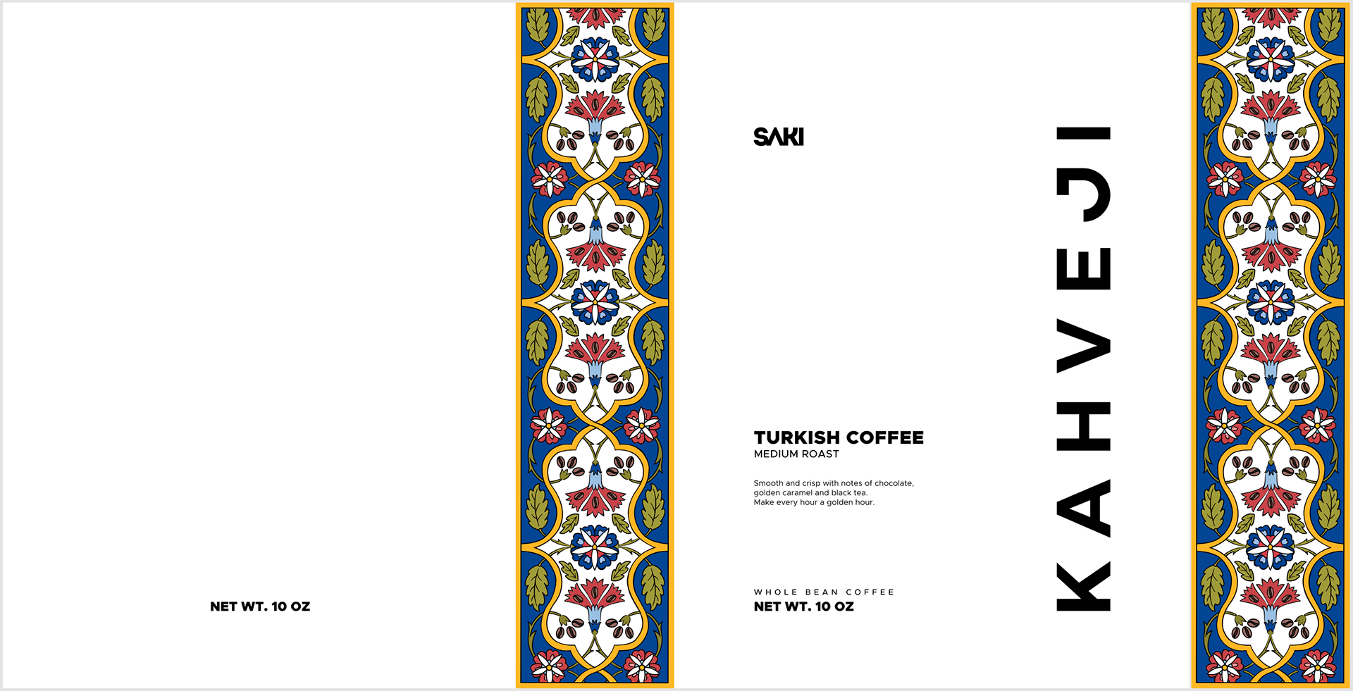 Kahveji White Tezhip Packaging