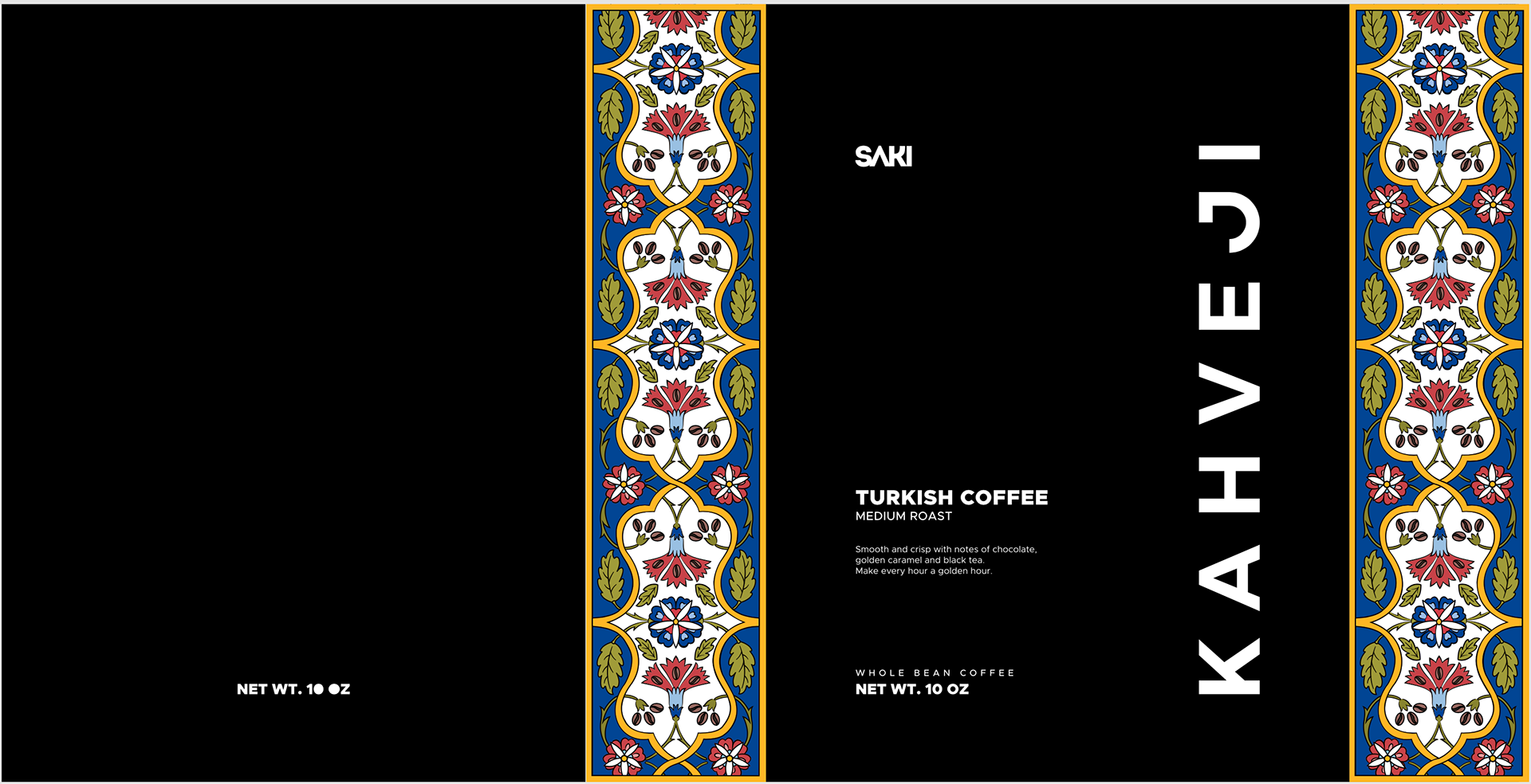 Kahveji Black Tezhip Packaging