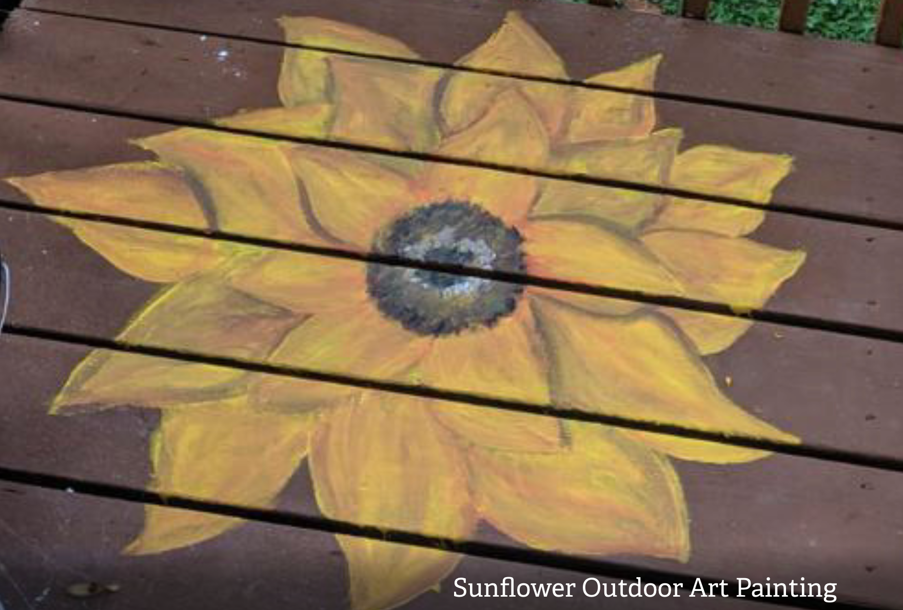 SUNFLOWER OUTDOOR ART PAINTING