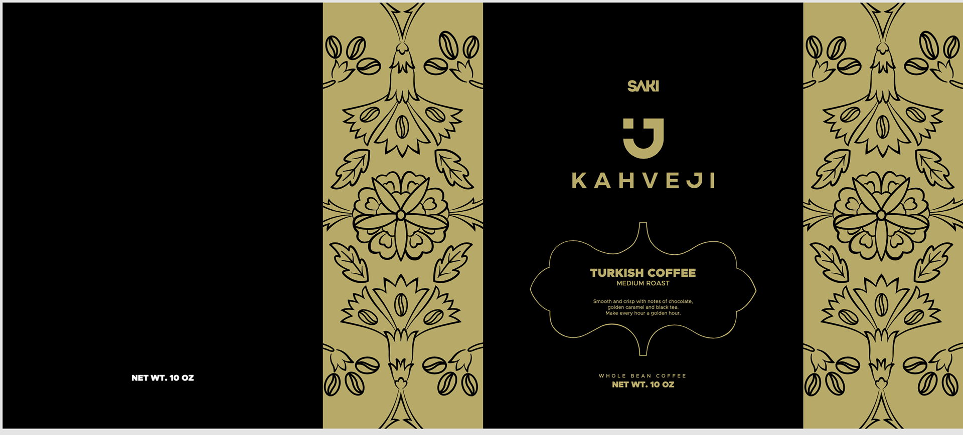 Coffee Tezhip Gold Minimalist