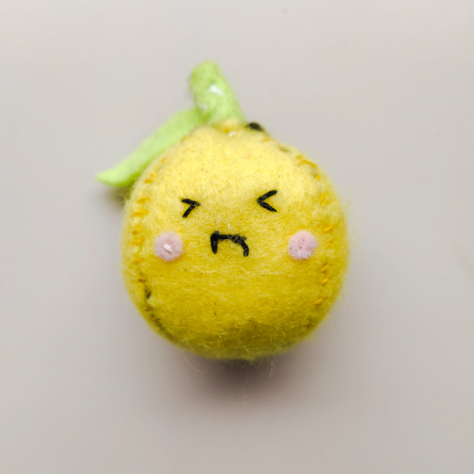 Lemon Felt Toy