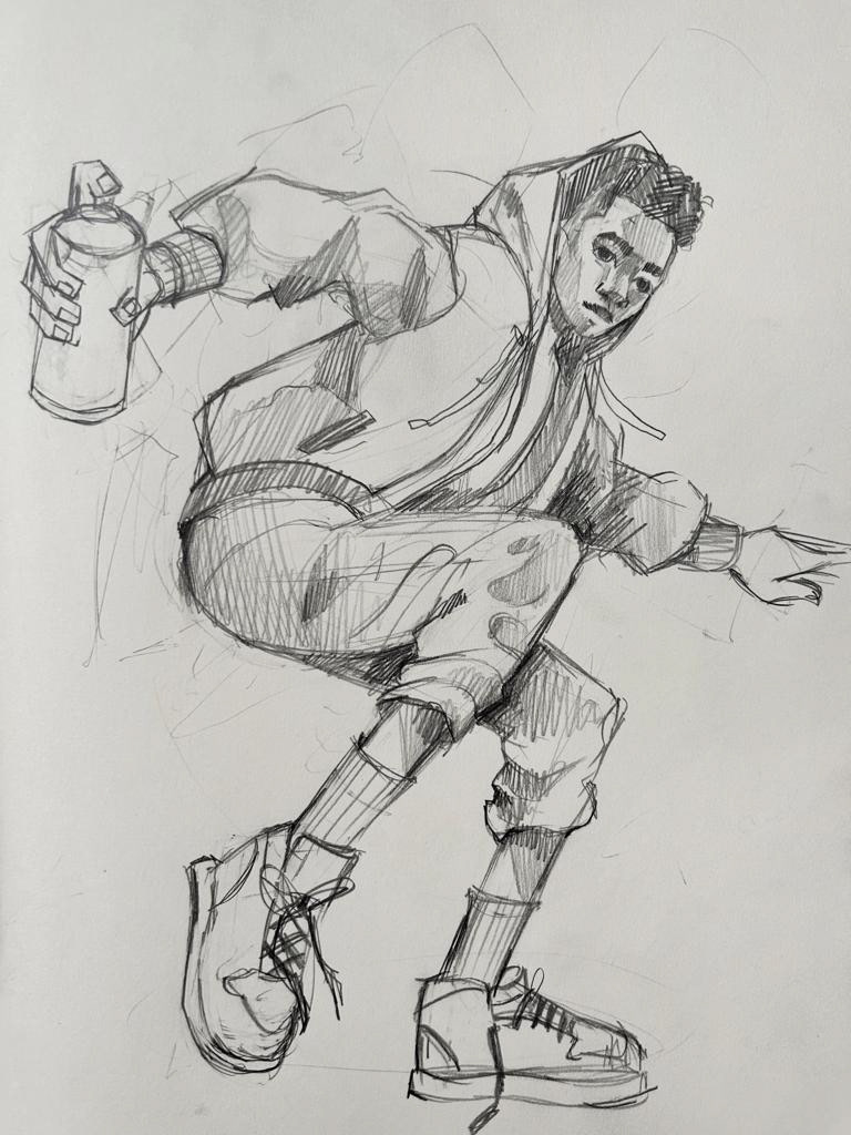 Spiderman Process 1