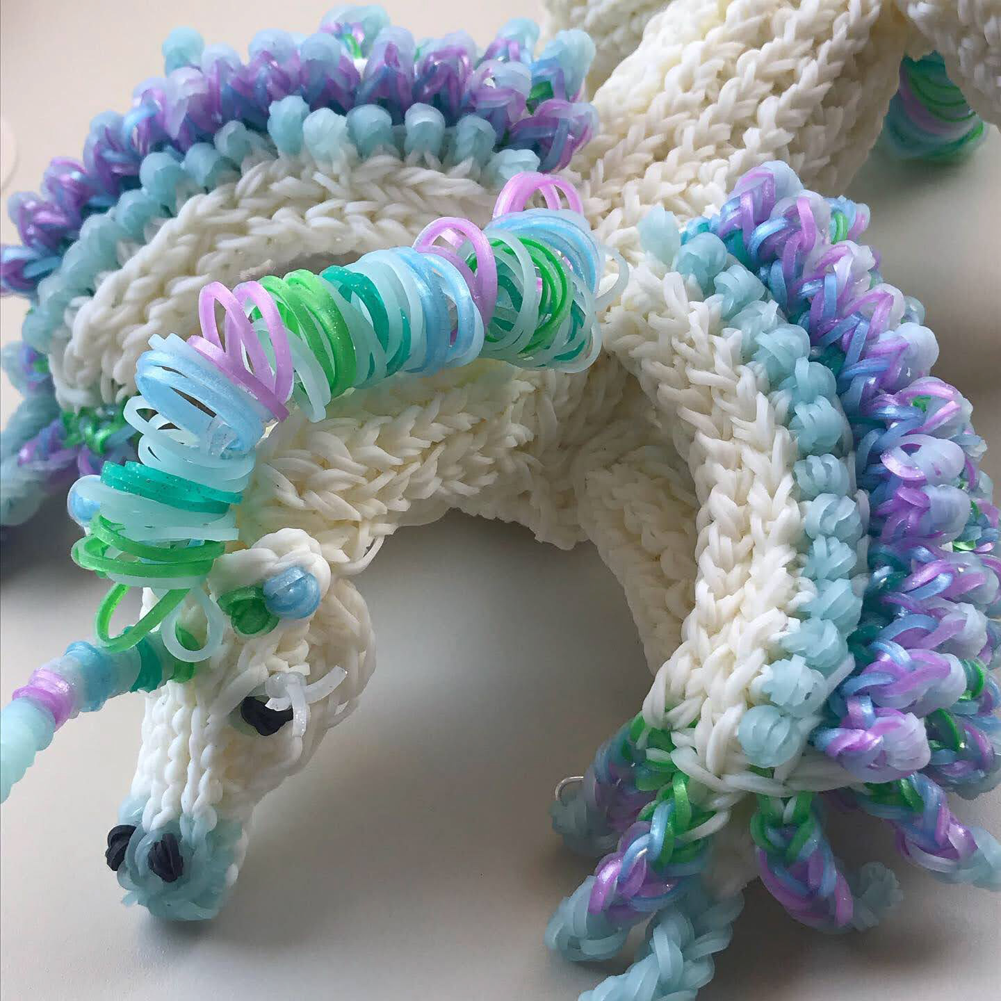 Cortney Nicole Design Rainbow Loom Unicorn