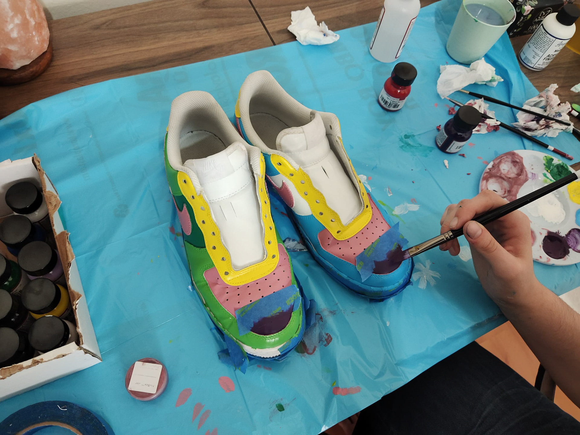 Customized Sneakers by  Anisa Ozalp