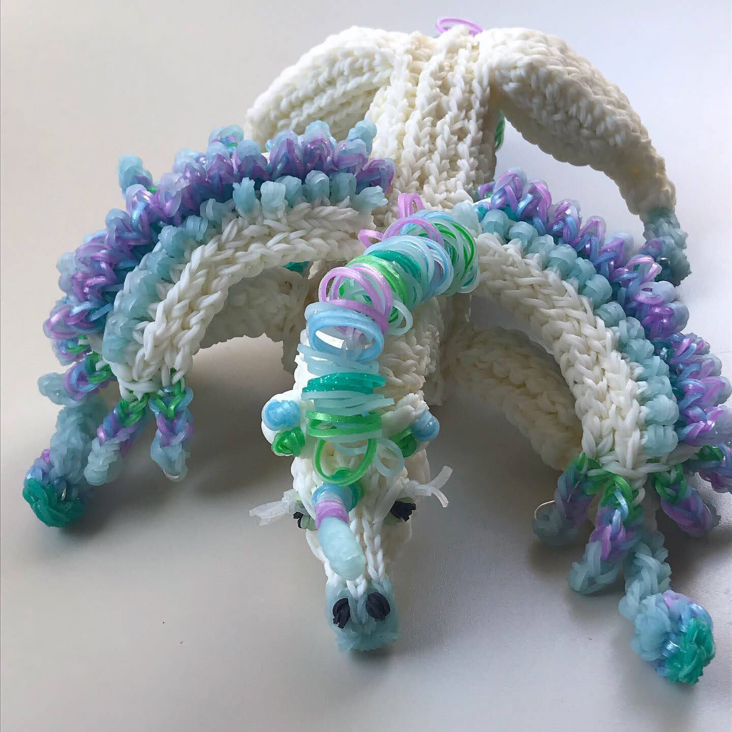 Cortney Nicole Design Rainbow Loom Unicorn