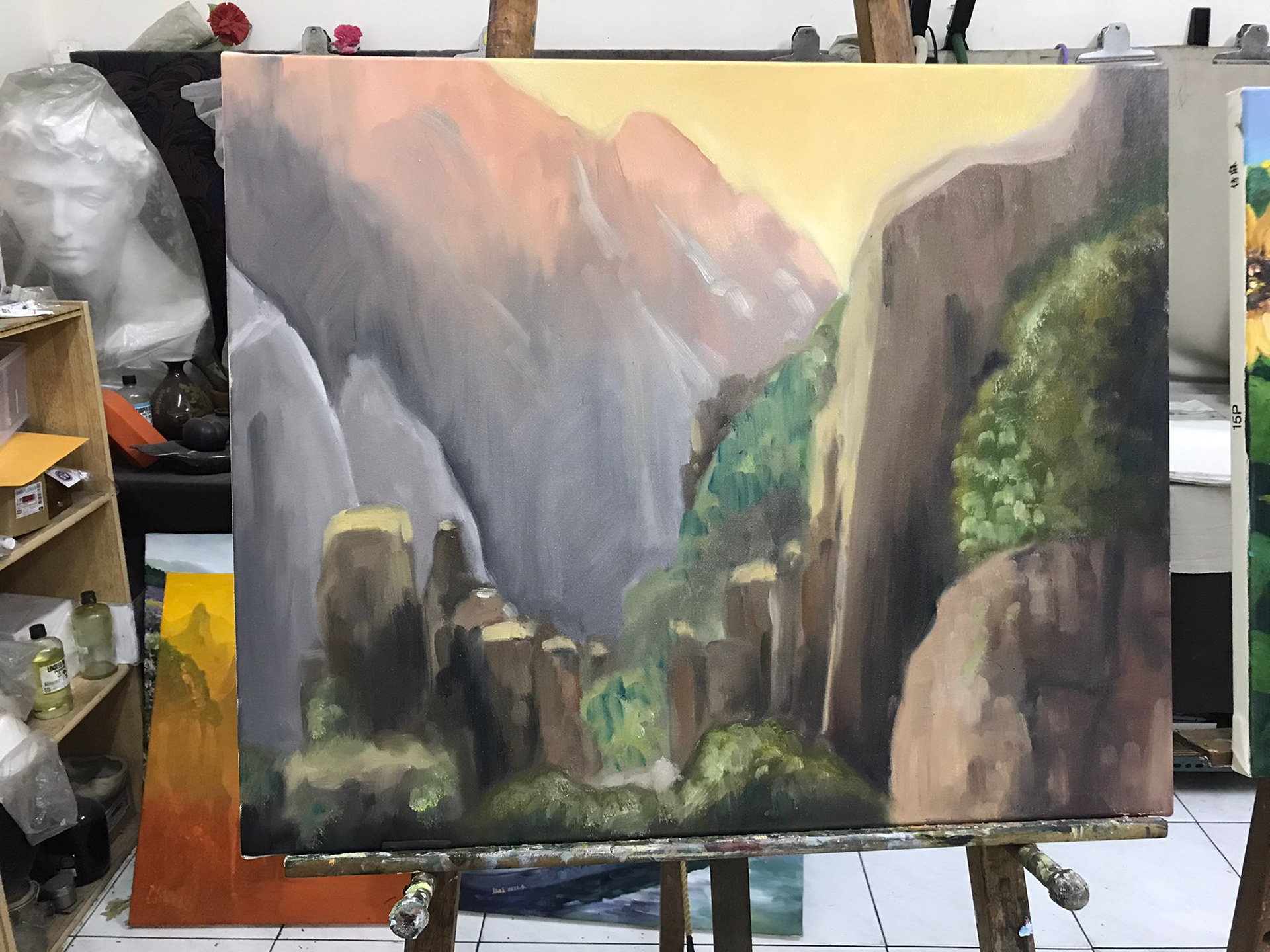 Mountain scenery