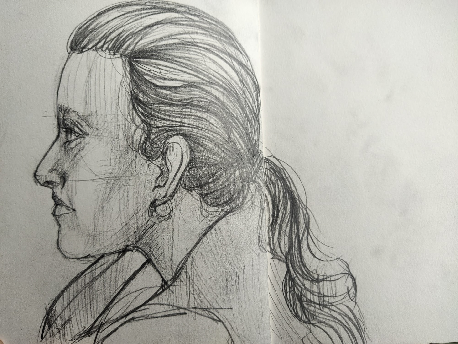 life drawing portrait