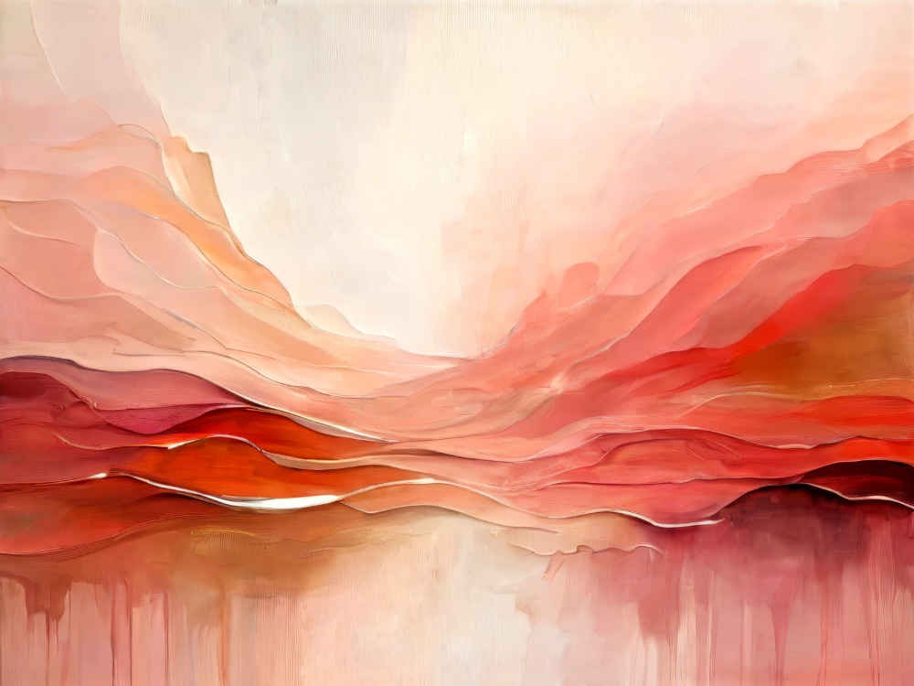 Crimson Peaks and Coral Valleys