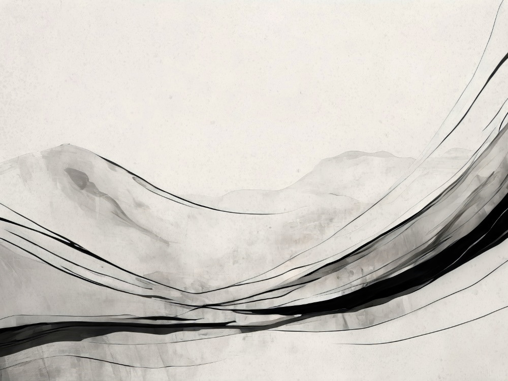 Landscape in Black and White