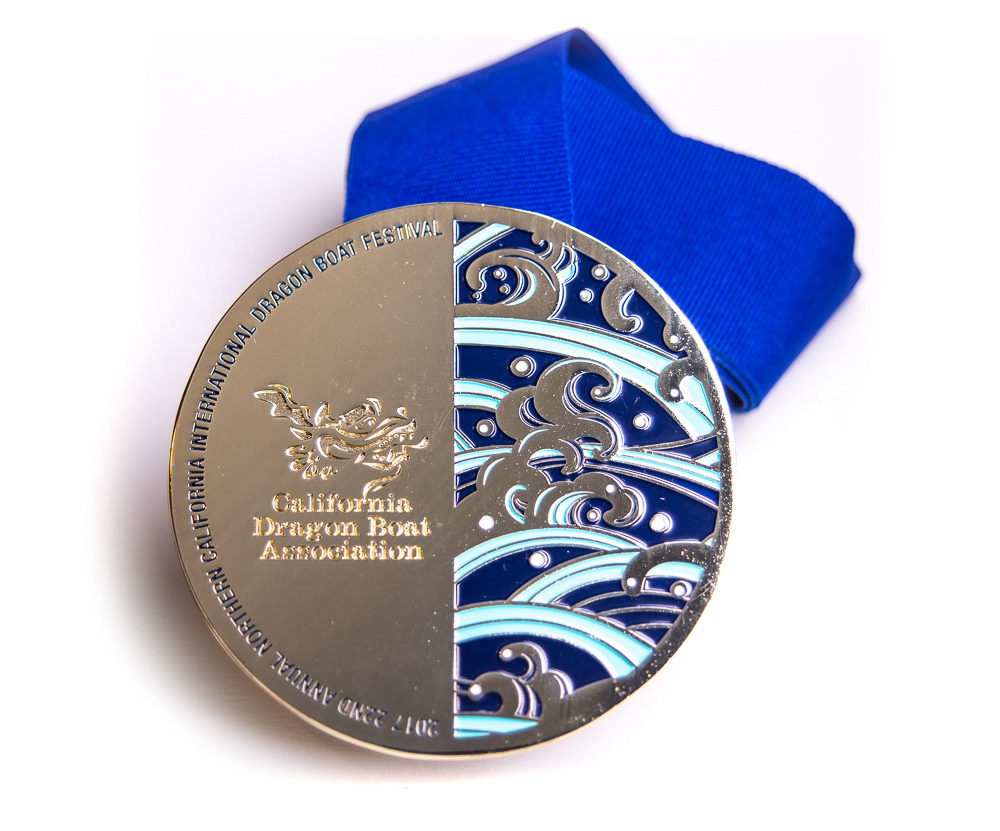Dragon boat medal design