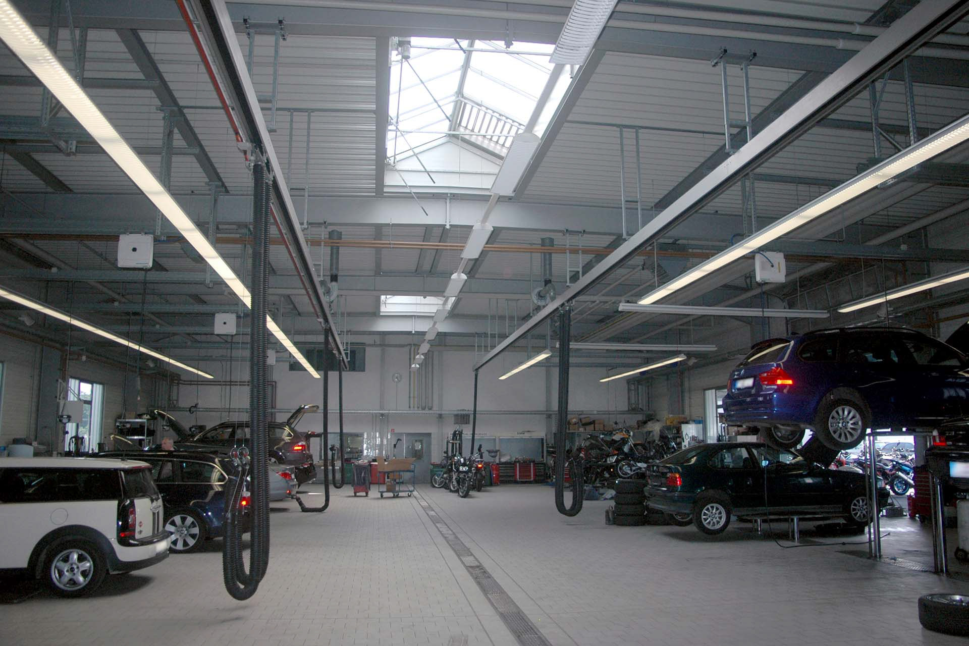 Neubau Autoreparaturhalle