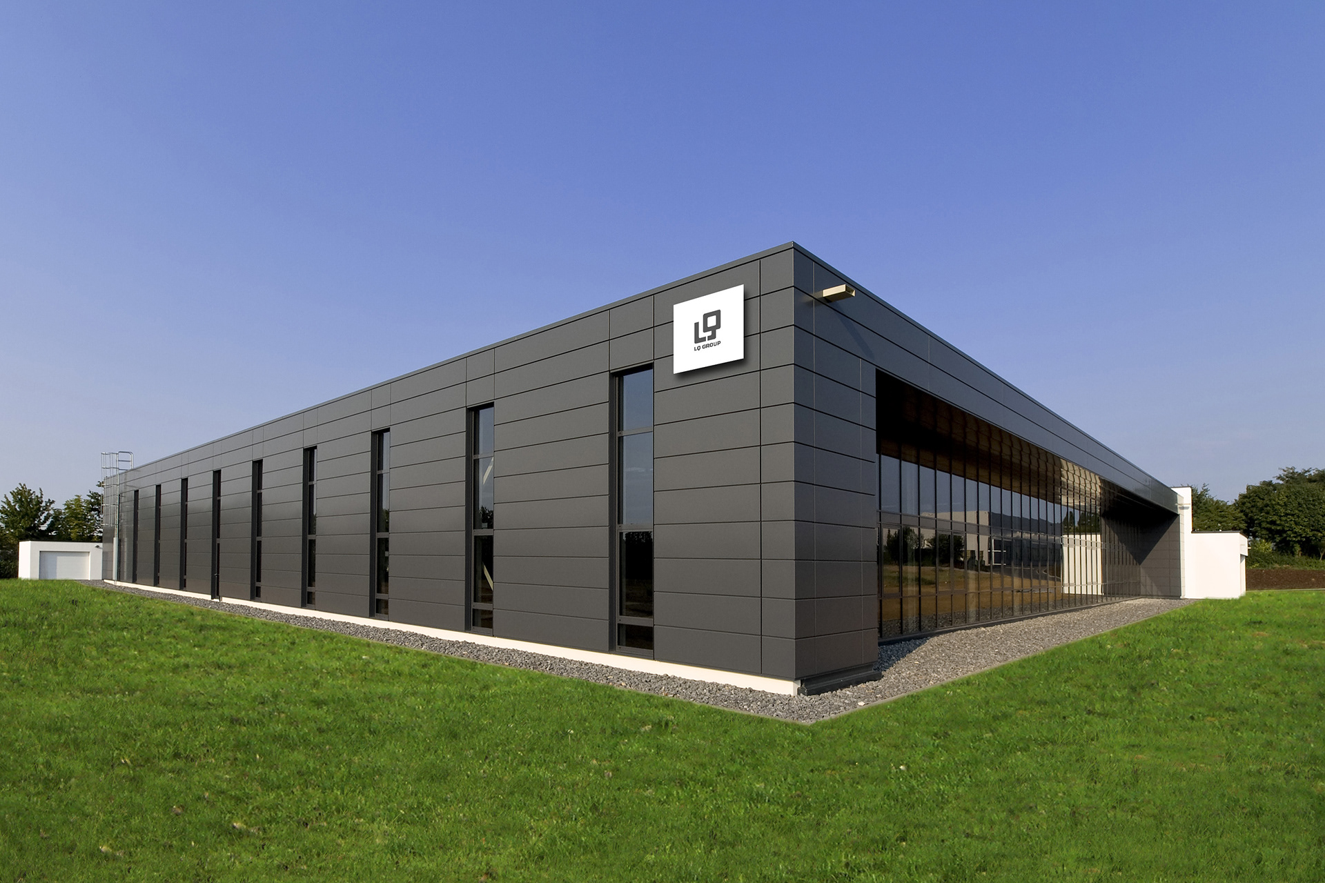 Neubau Werk- und Lagerhalle mit Sozialgebäude