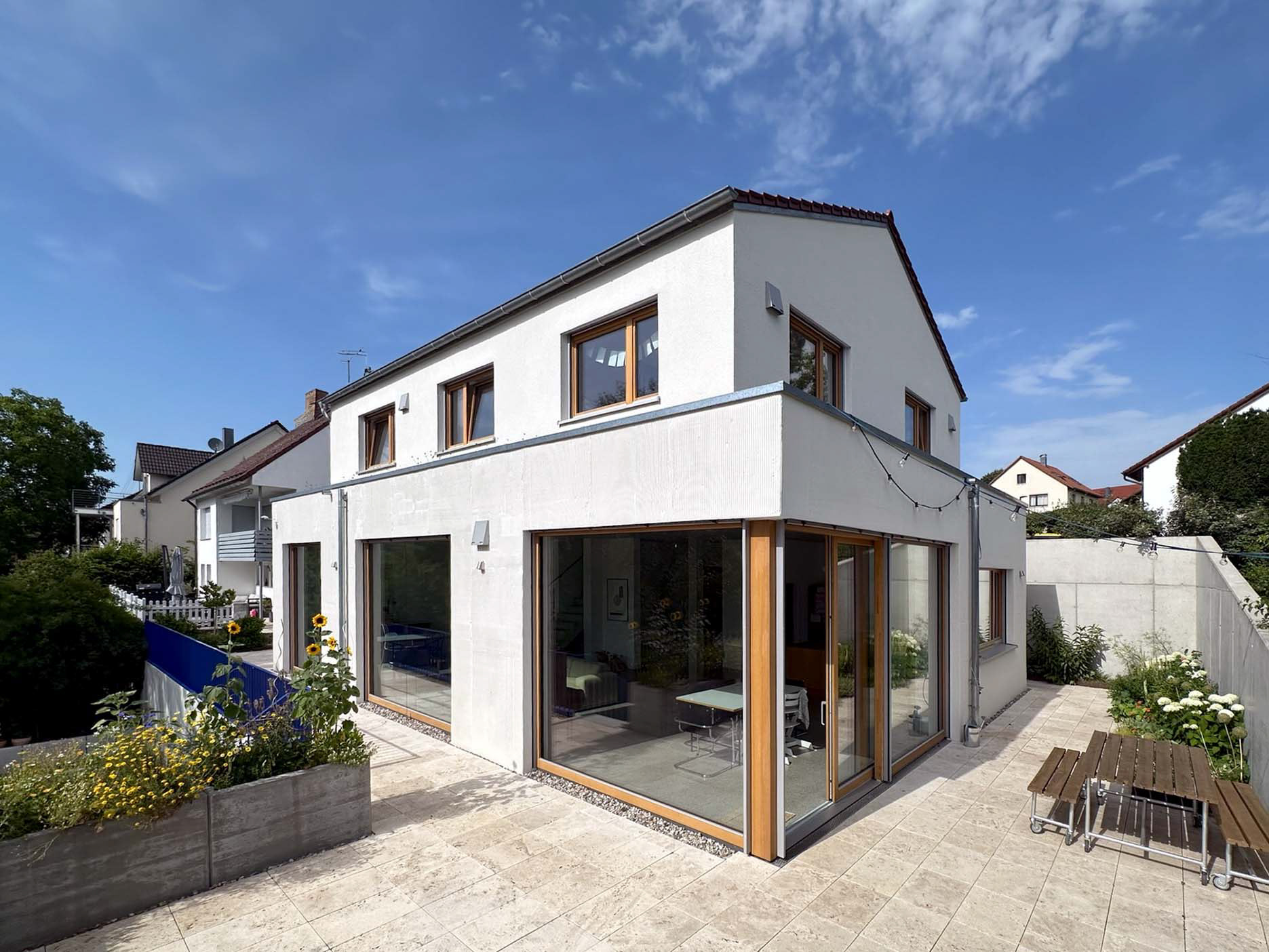 Neubau Einfamilienhaus (Hanglage) H2