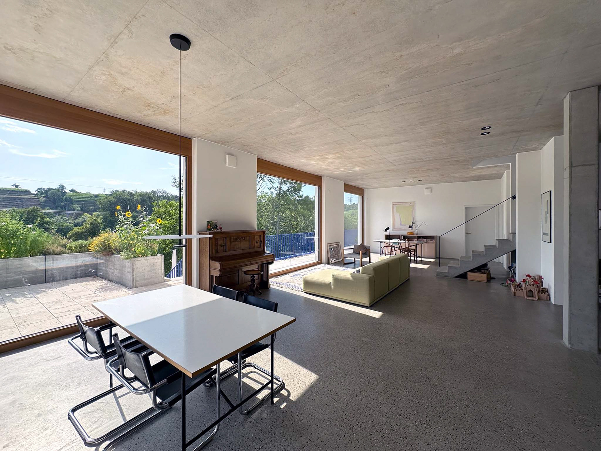 Neubau Einfamilienhaus (Hanglage) H7