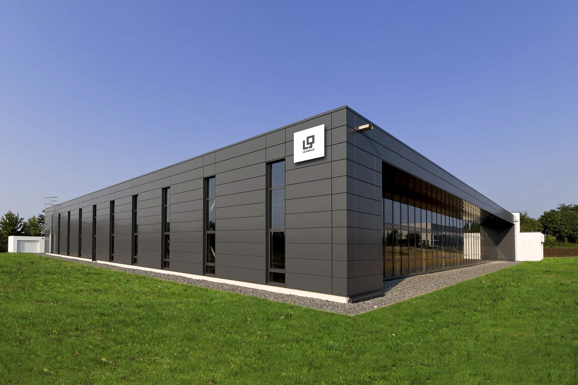 Neubau Werk- und Lagerhalle mit Sozialgebäude