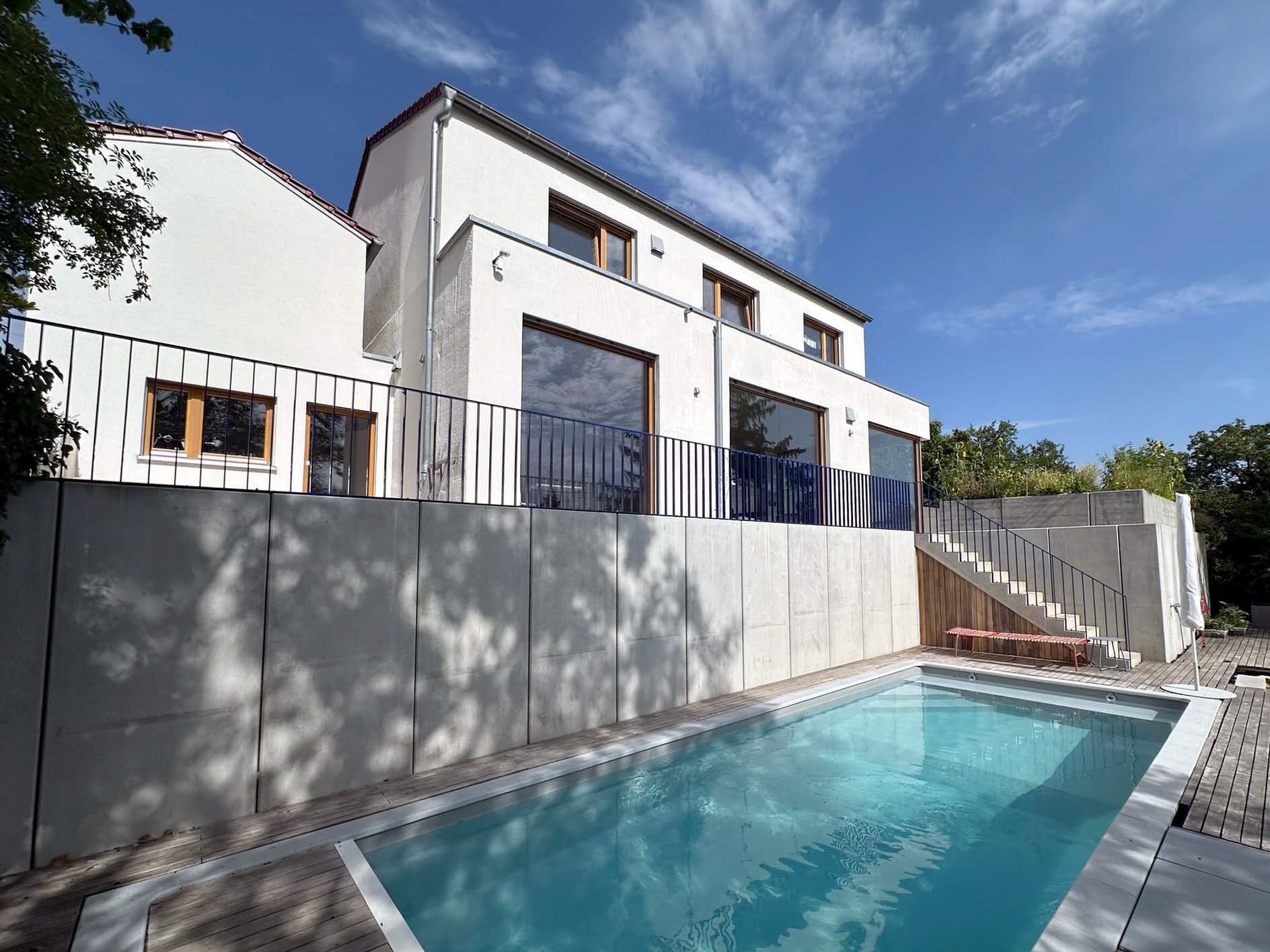 Neubau Einfamilienhaus (Hanglage) H3