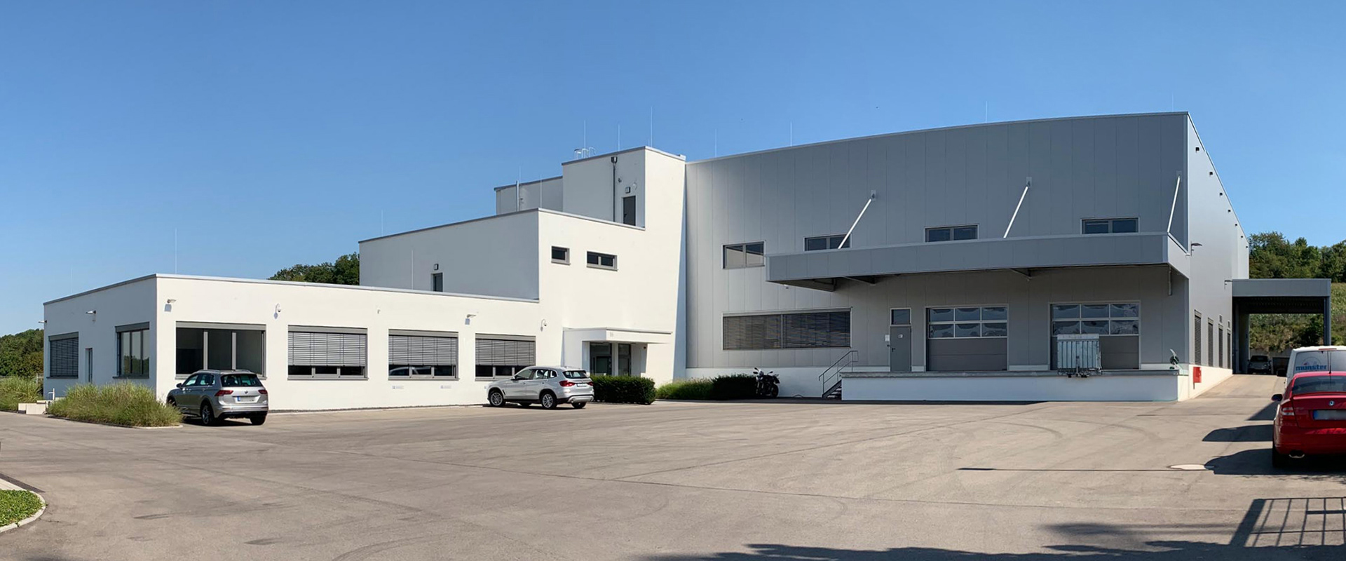Neubau Lagerhalle mit Büro- und Sozialgebäude (aufstockbar)