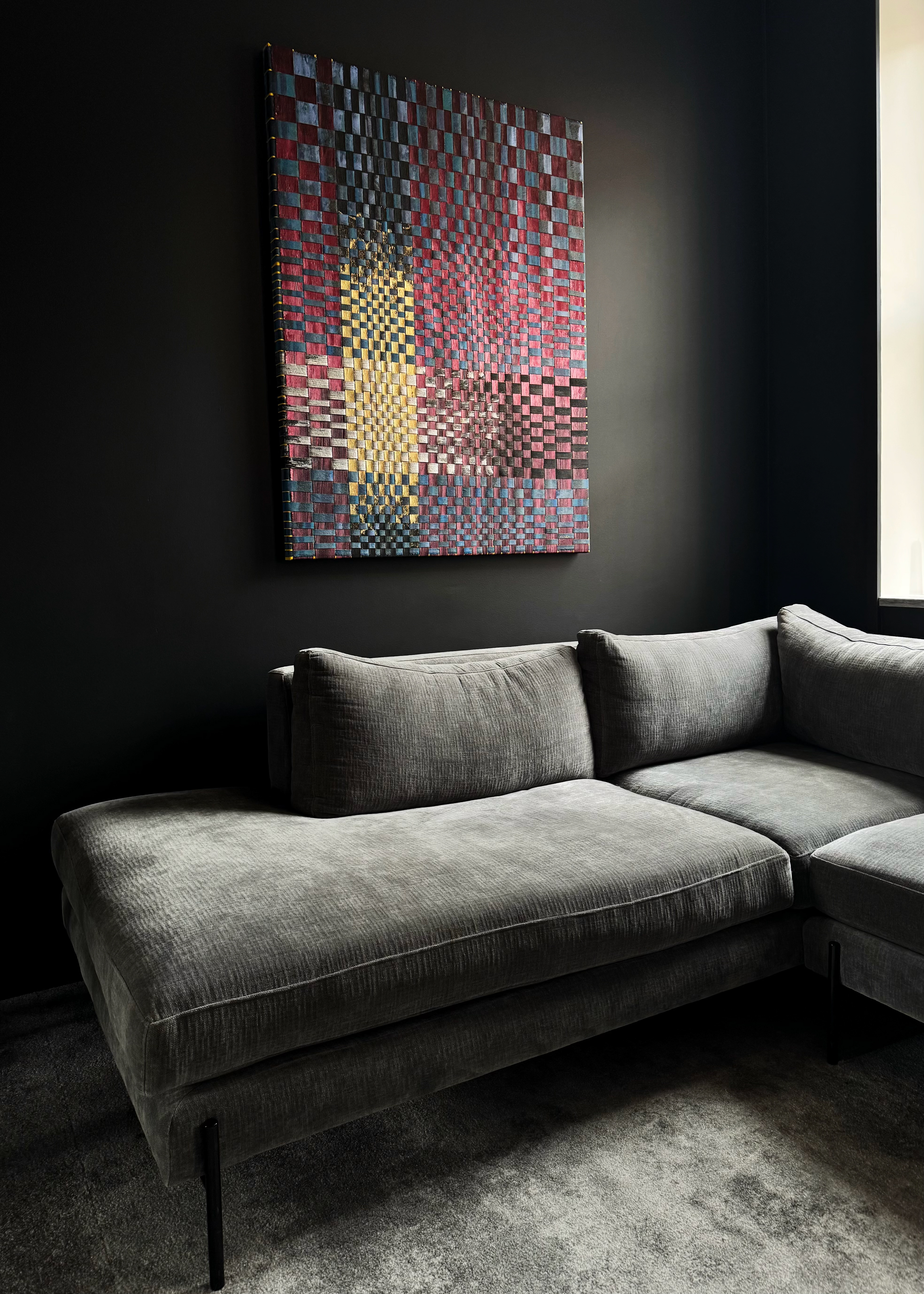 "Seven" · 36" x 48" · $6,800