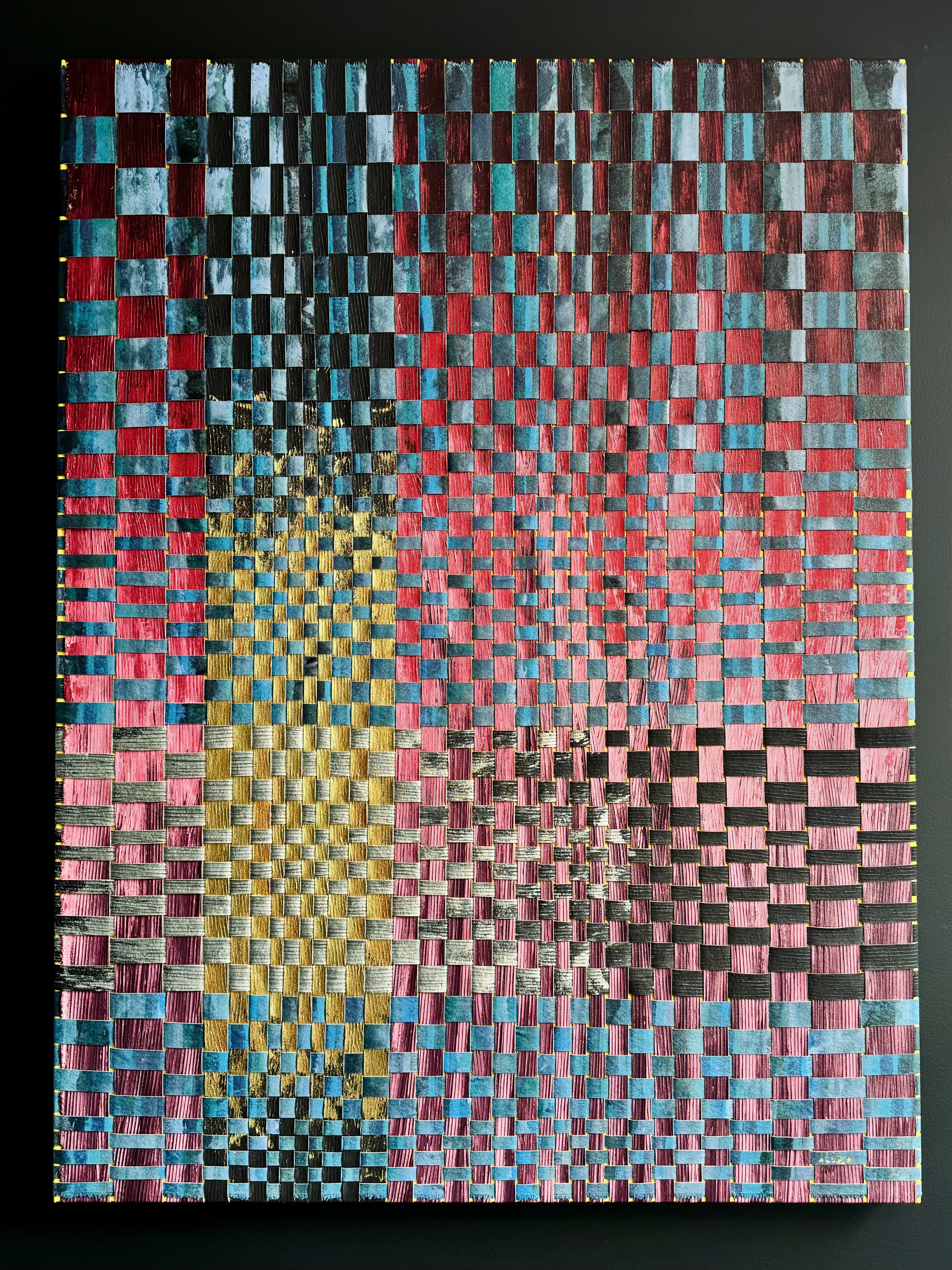 "Seven" · 36" x 48" · $6,800
