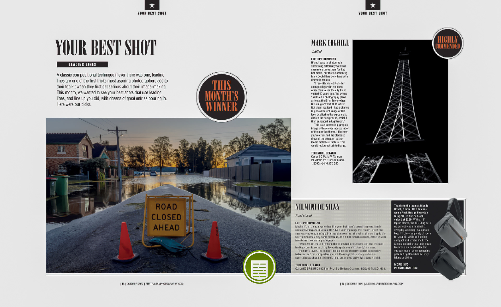 Your Best Shot Winner for Leading Lines