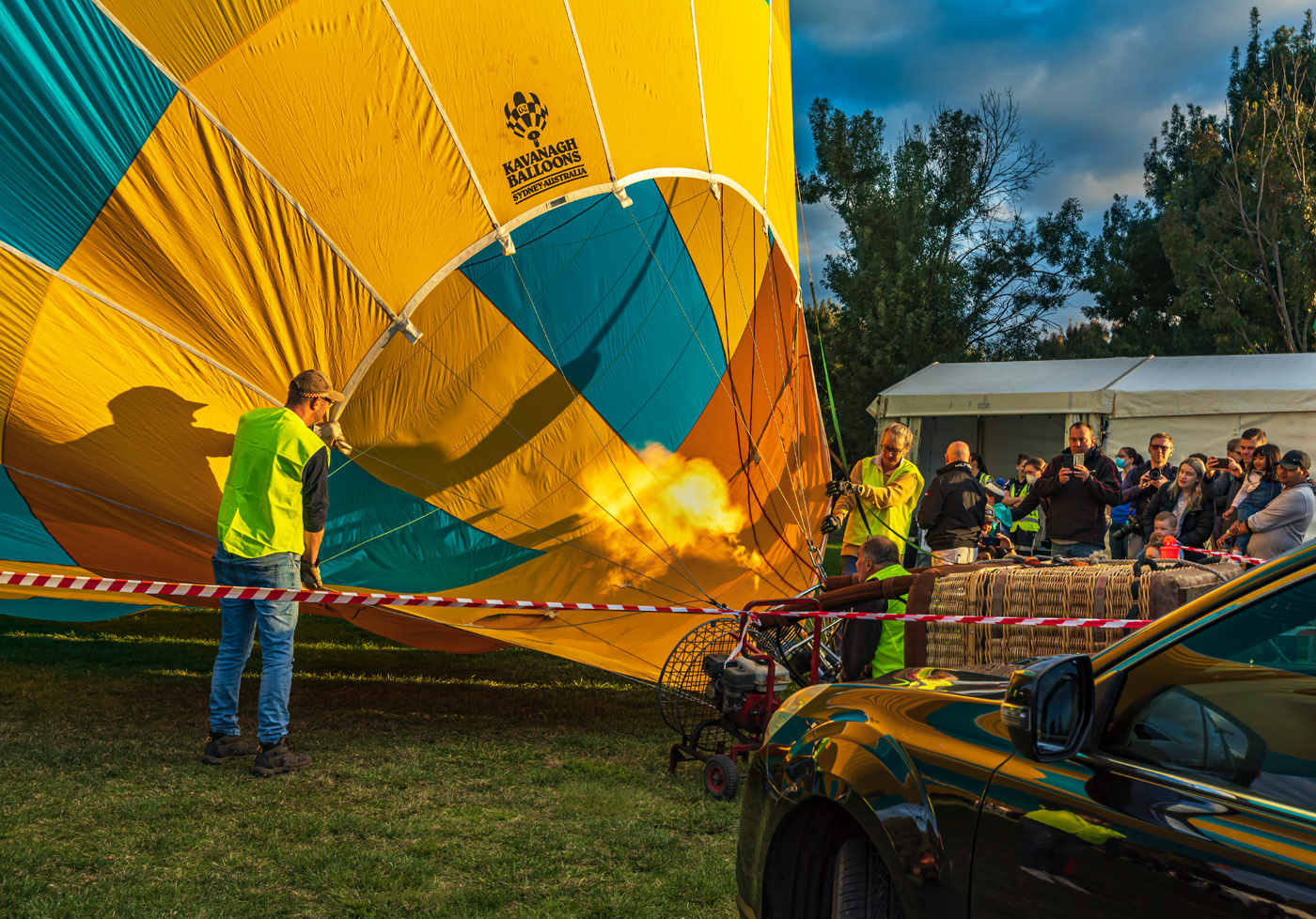 Firing Up, Canberra